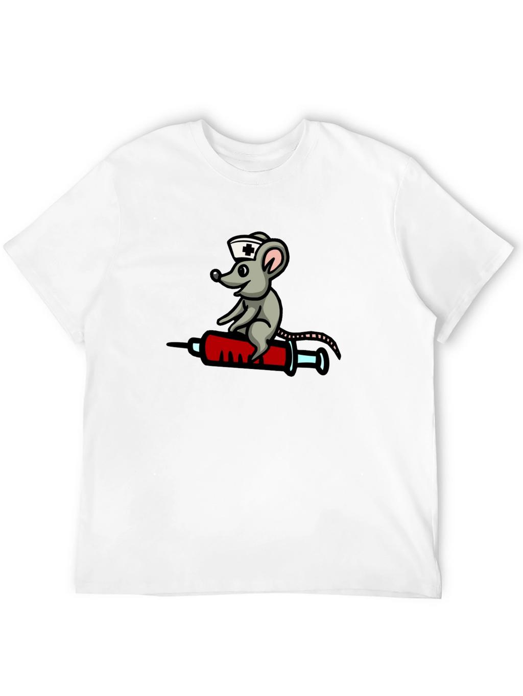 Nurse Rat Black T-Shirt