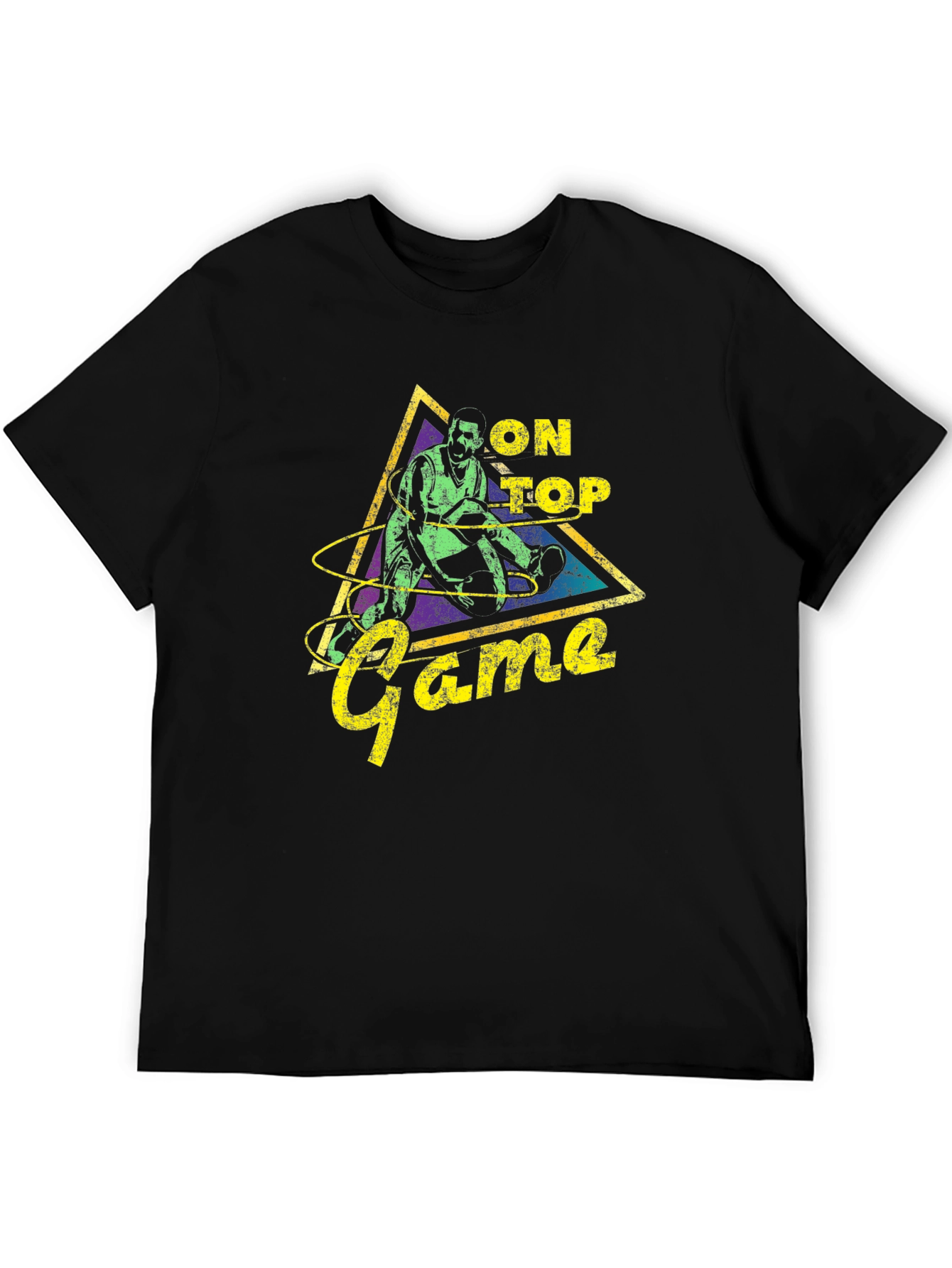 On Top Game Graphic Tee - Trendy Streetwear