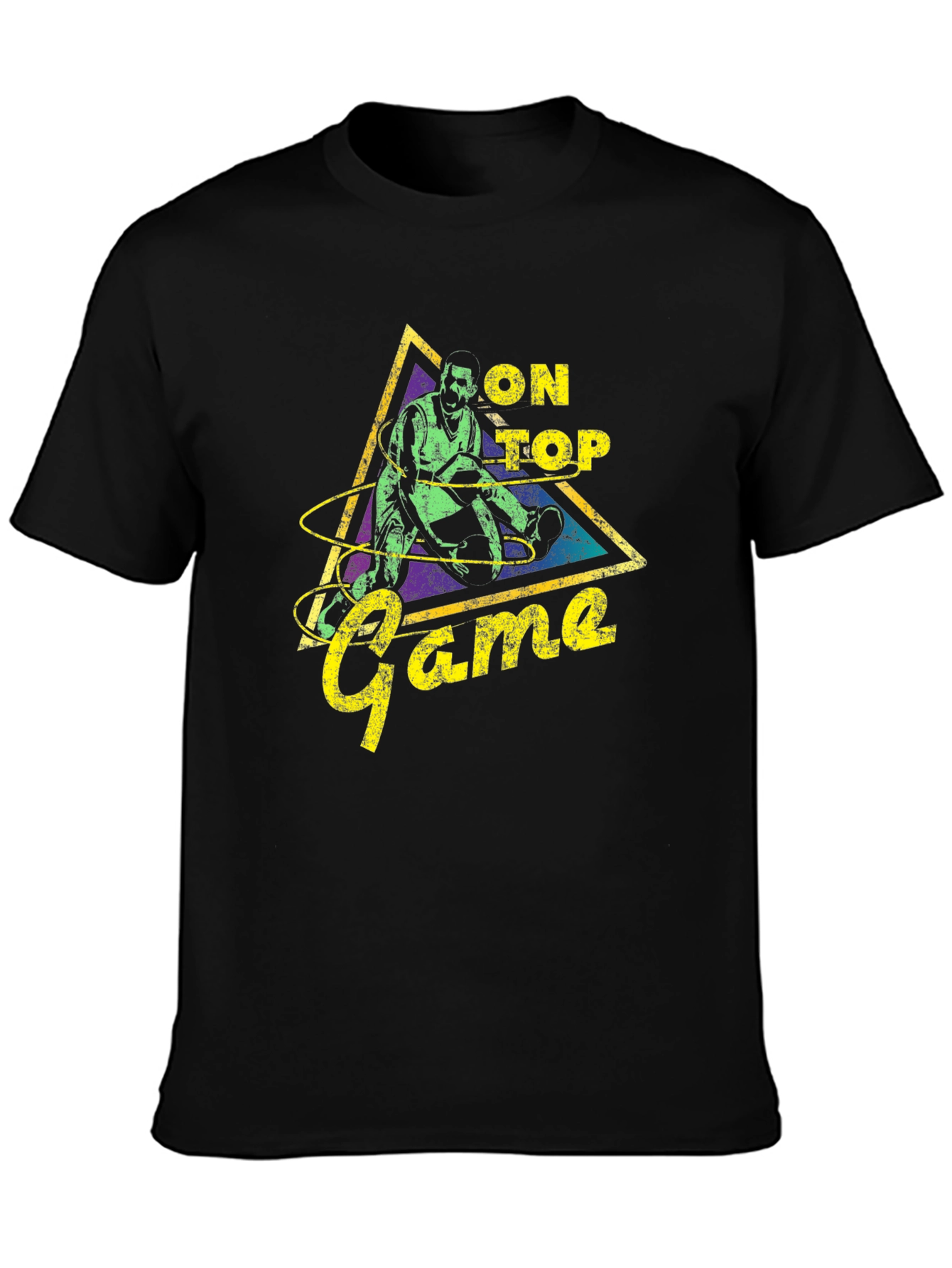 On Top Game Graphic Tee - Trendy Streetwear