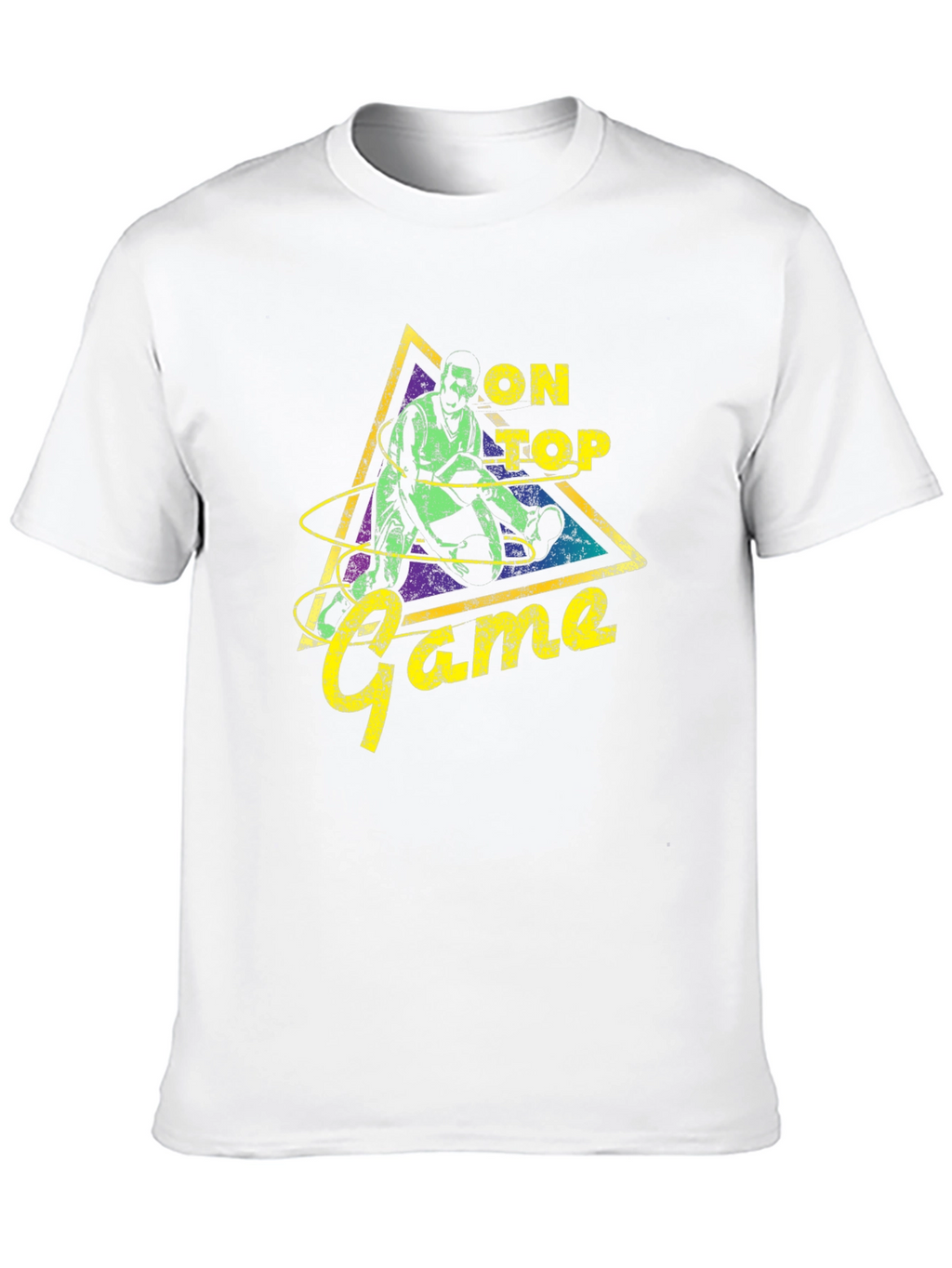 On Top Game Graphic Tee - Trendy Streetwear