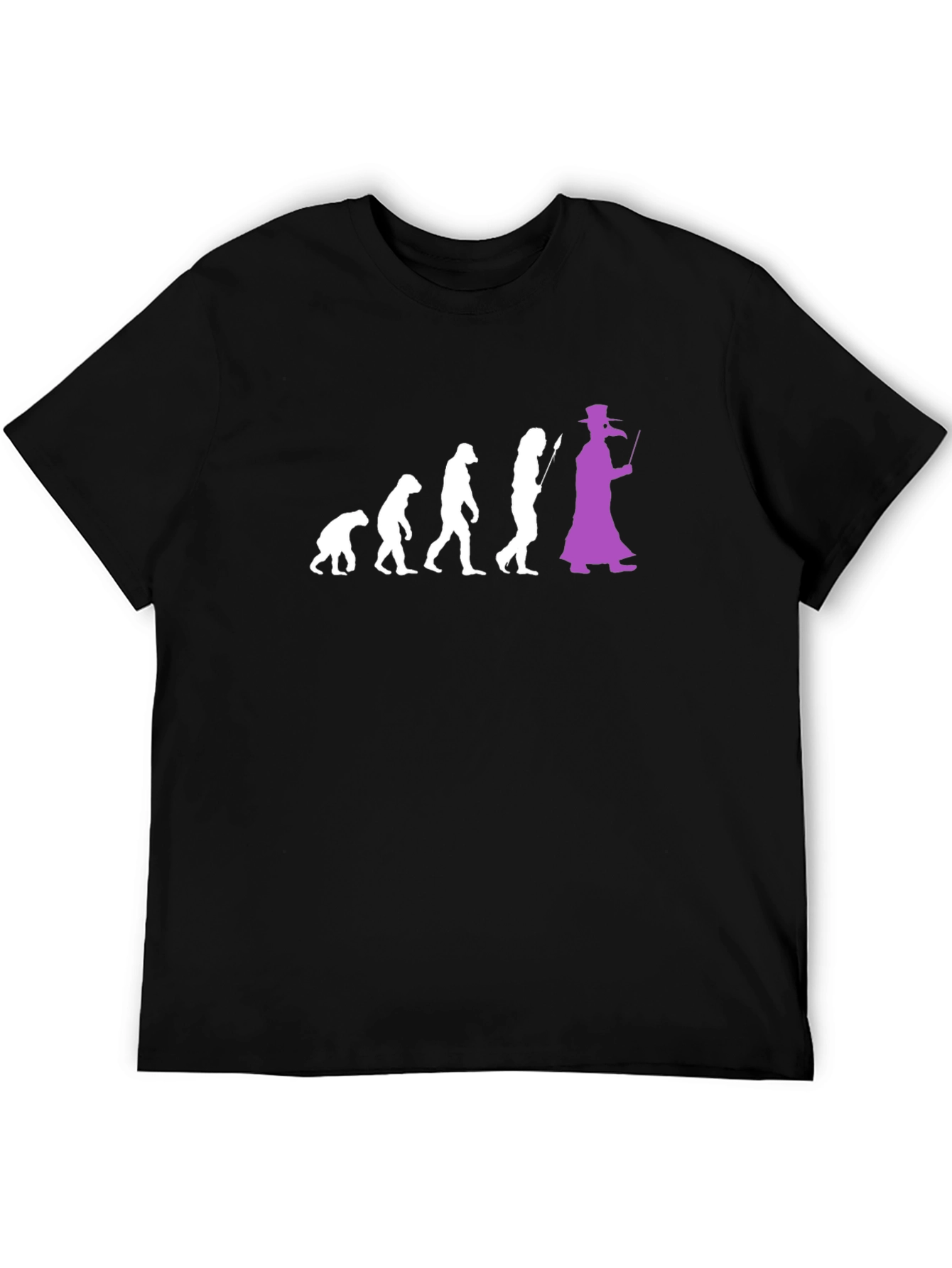 Evolution Plague Doctor T-Shirt