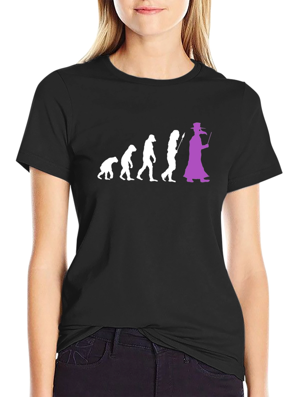 Evolution Plague Doctor T-Shirt