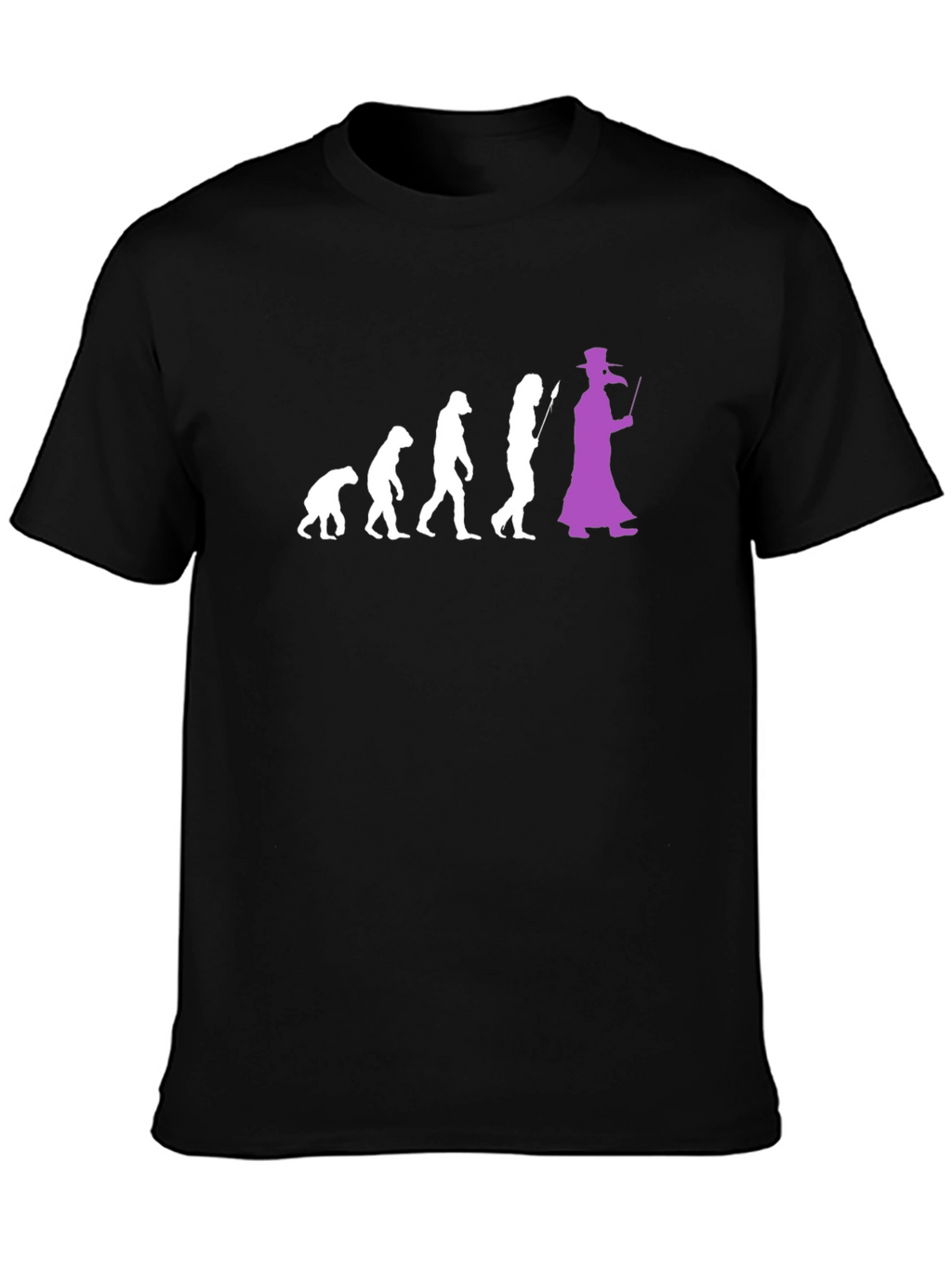 Evolution Plague Doctor T-Shirt