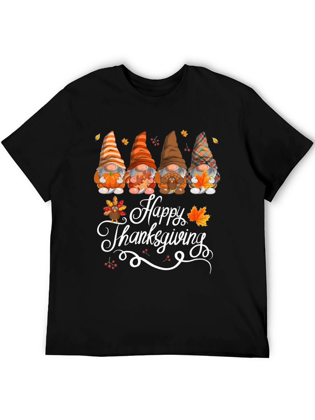 Happy Thanksgiving Gnomes T-Shirt