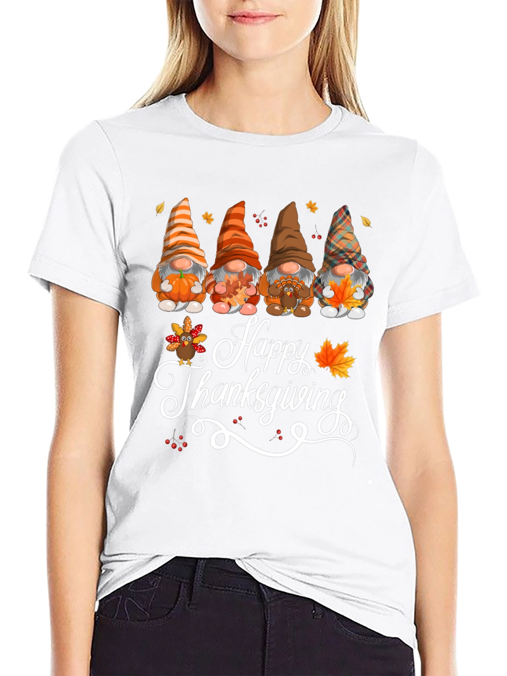 Happy Thanksgiving Gnomes T-Shirt