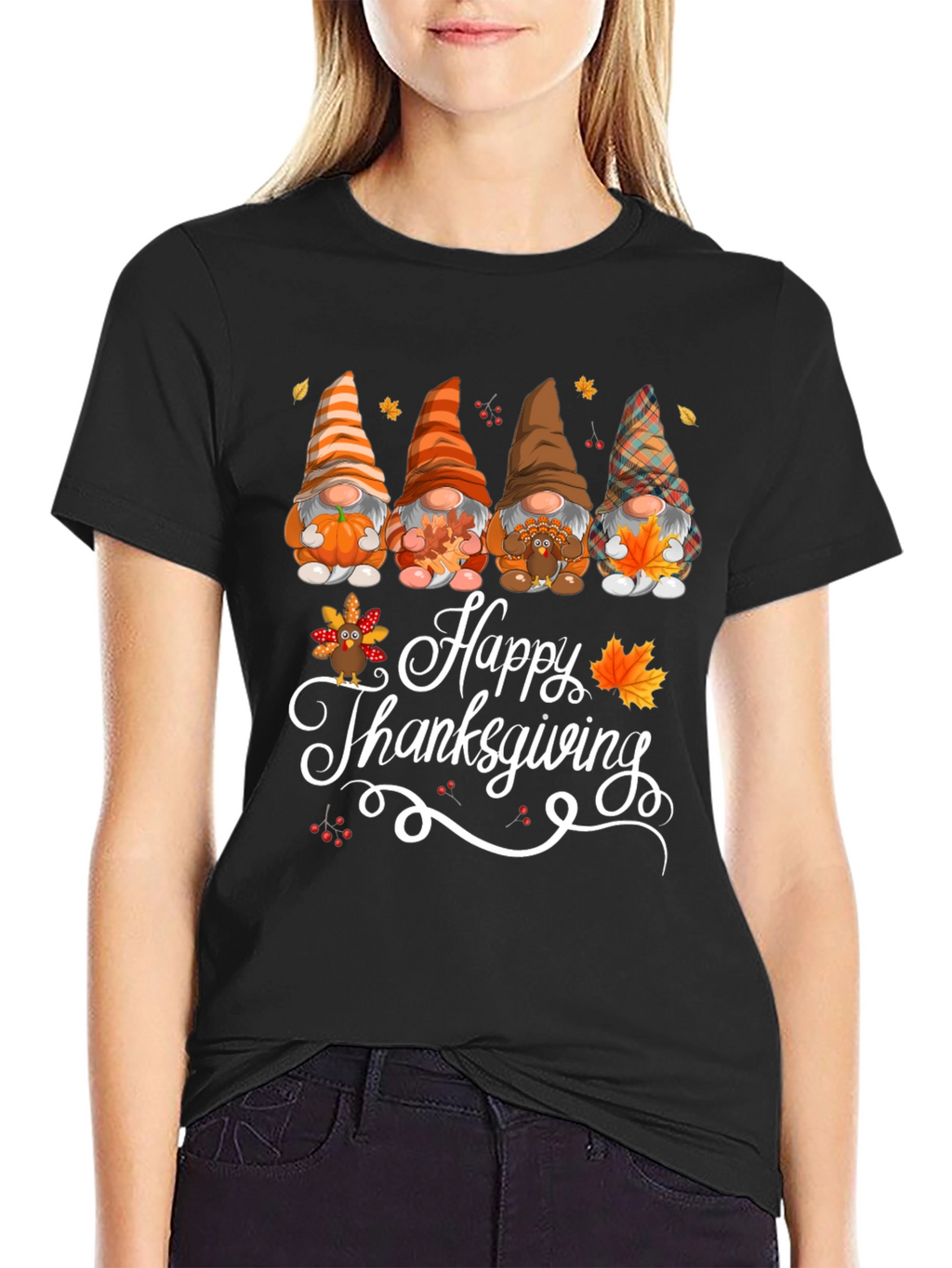 Happy Thanksgiving Gnomes T-Shirt