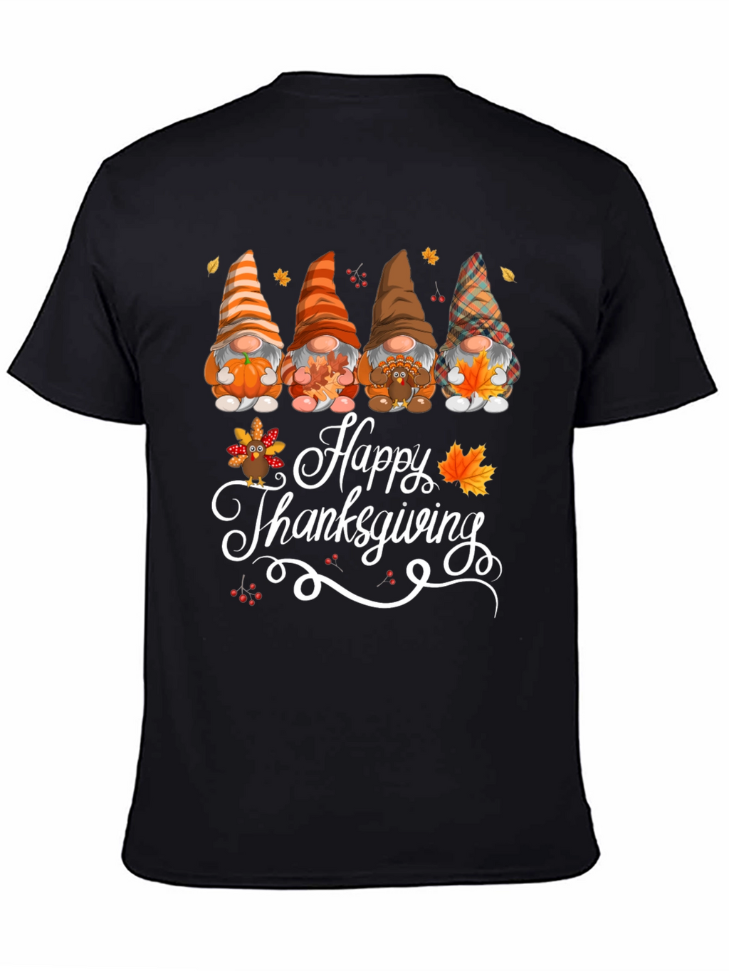 Happy Thanksgiving Gnomes T-Shirt
