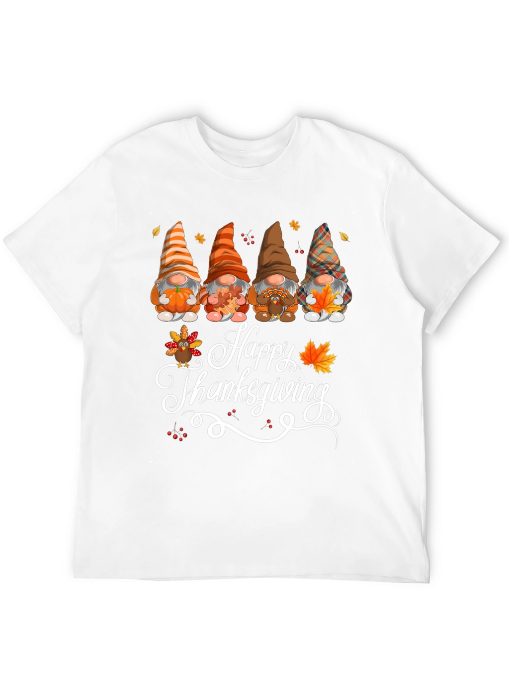 Happy Thanksgiving Gnomes T-Shirt