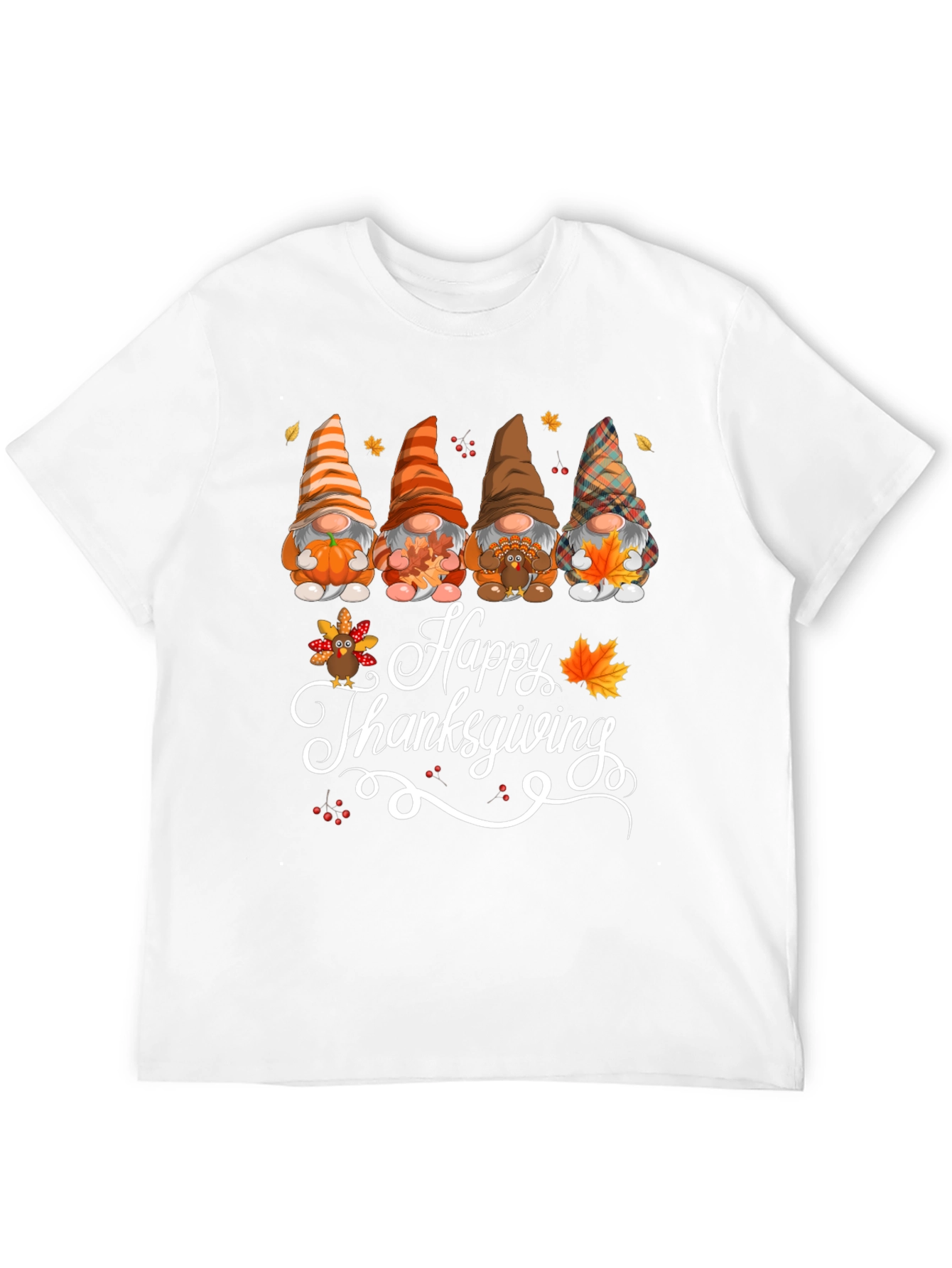 Happy Thanksgiving Gnomes T-Shirt