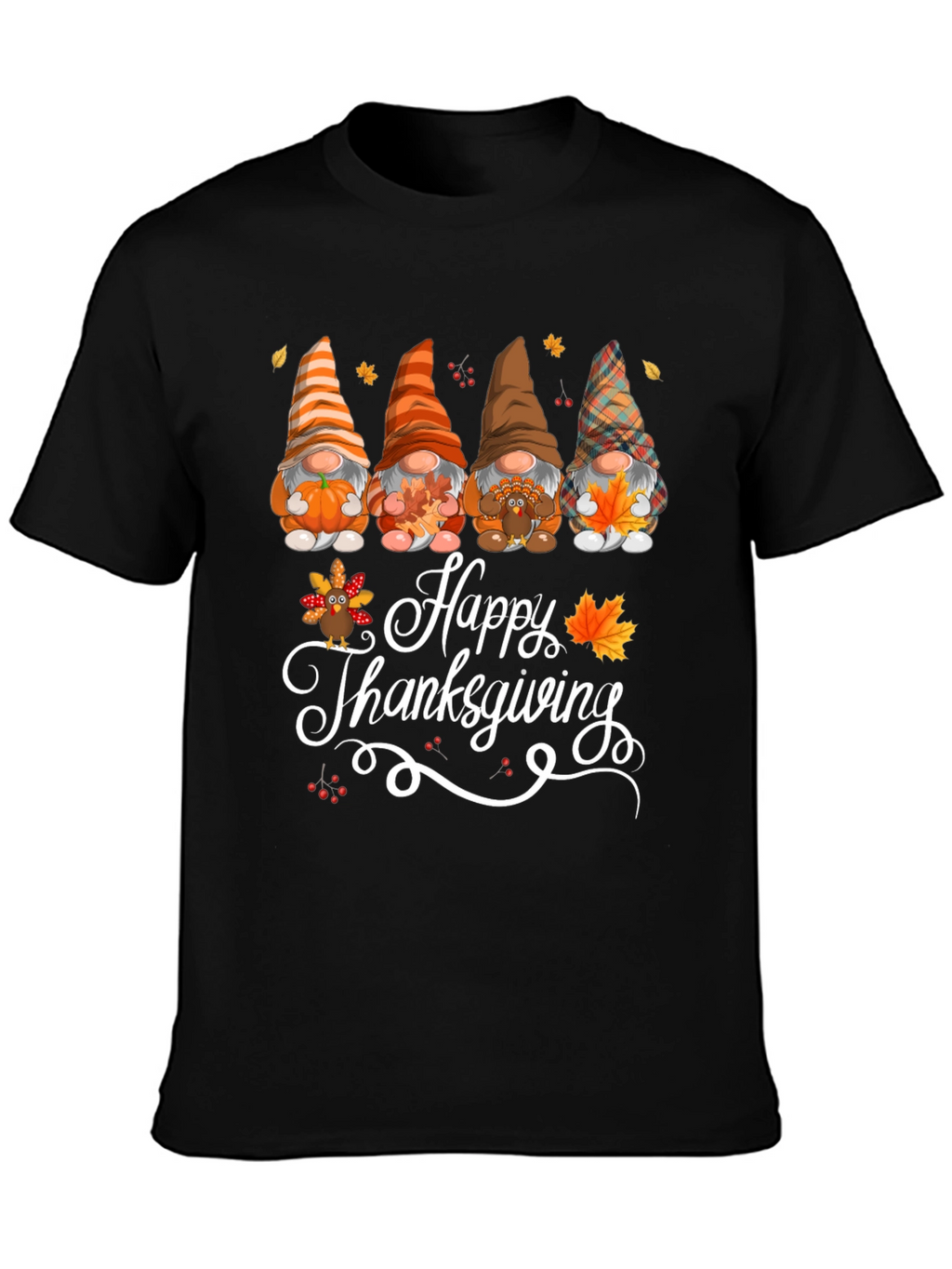 Happy Thanksgiving Gnomes T-Shirt