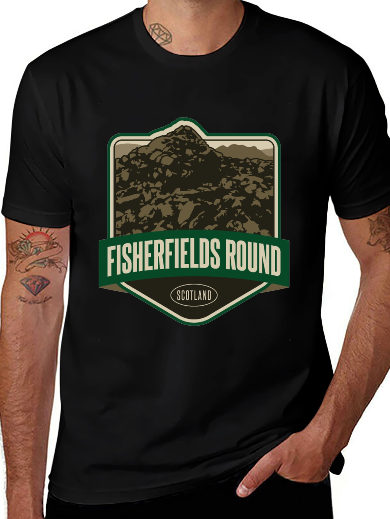 Fisherfields Round Scotland Graphic T-Shirt