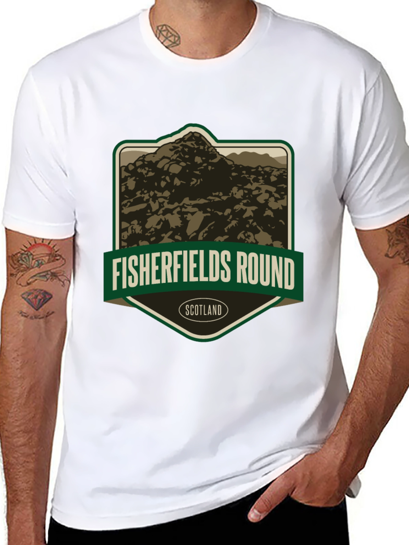 Fisherfields Round Scotland Graphic T-Shirt