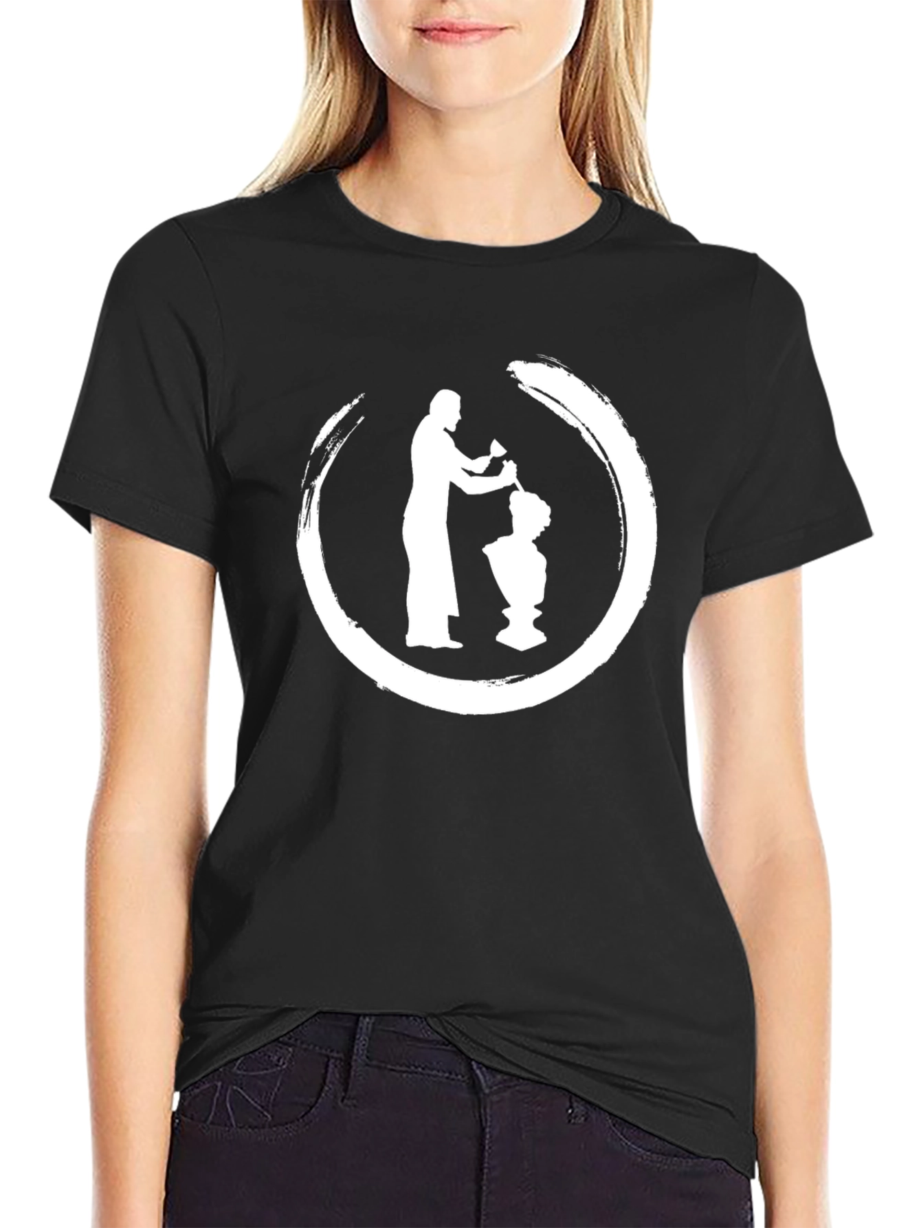 Zen Sculptor Black T-Shirt