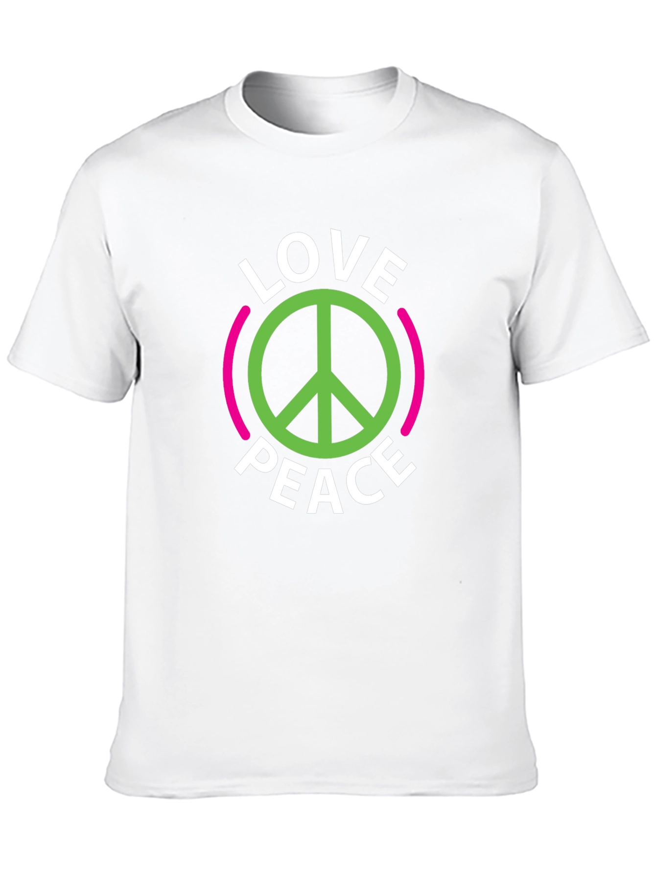Love and Peace Graphic T-Shirt