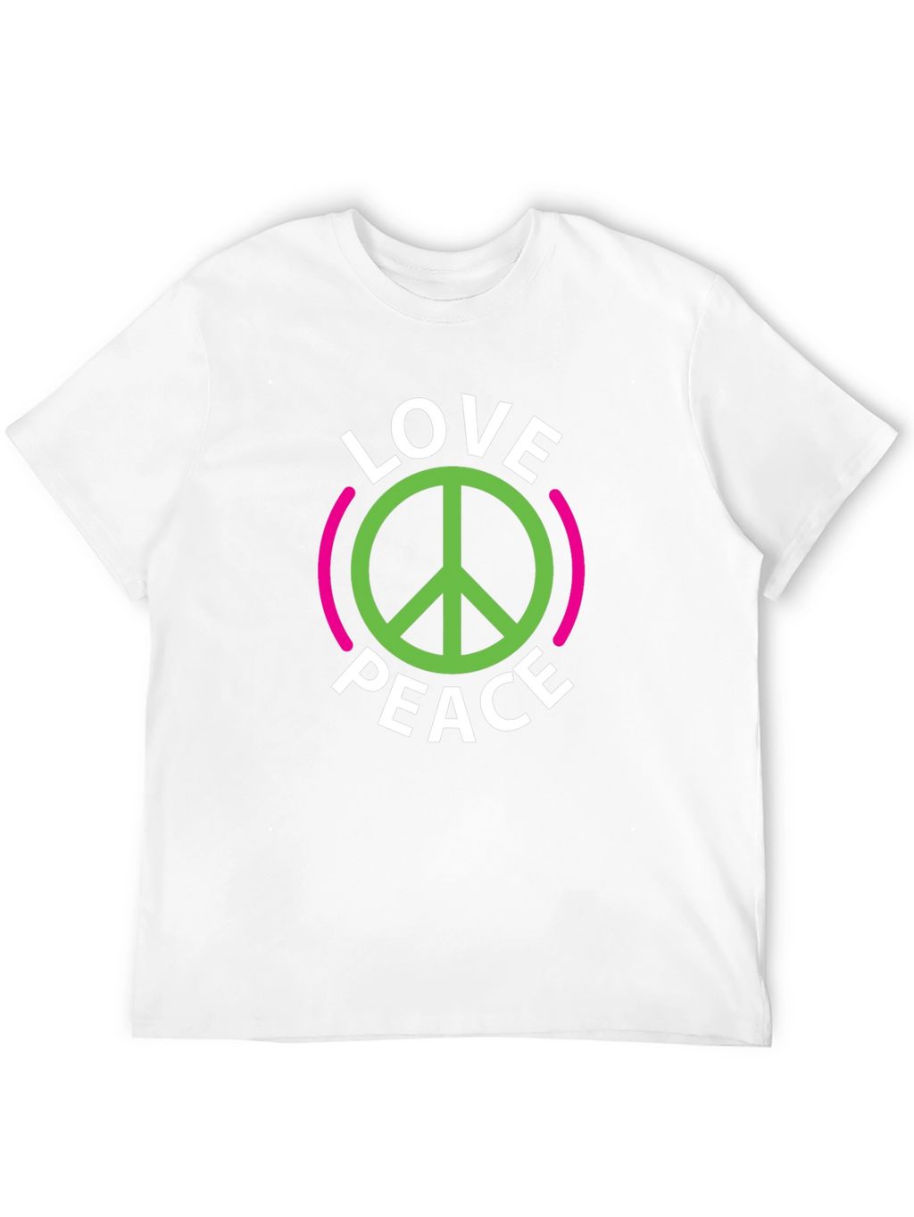Love and Peace Graphic T-Shirt
