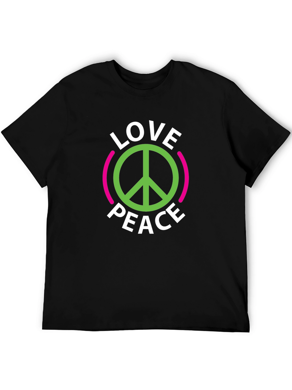 Love and Peace Graphic T-Shirt