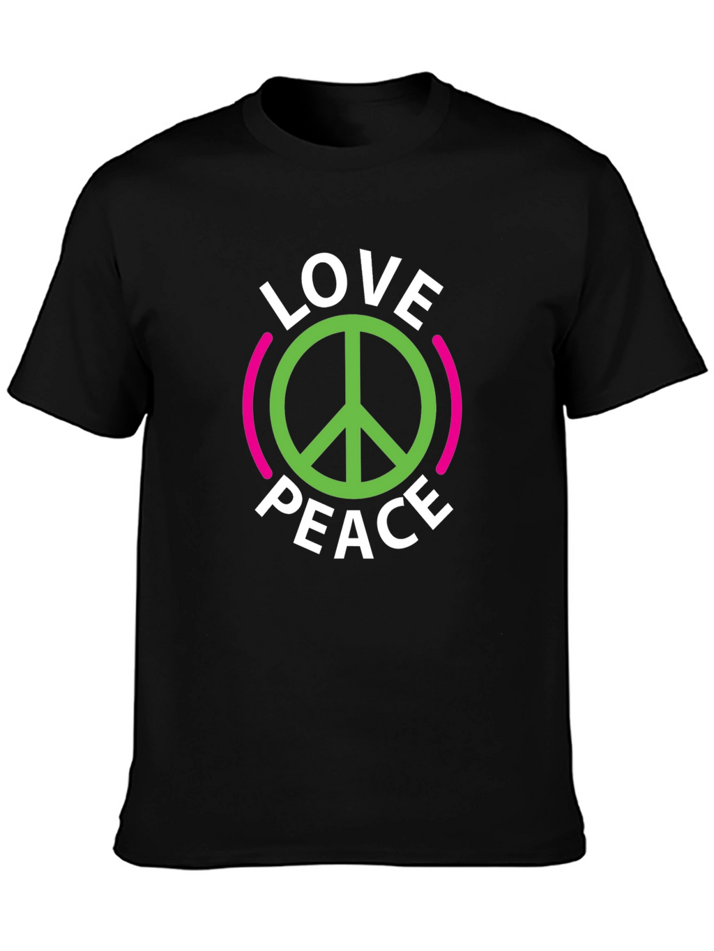 Love and Peace Graphic T-Shirt