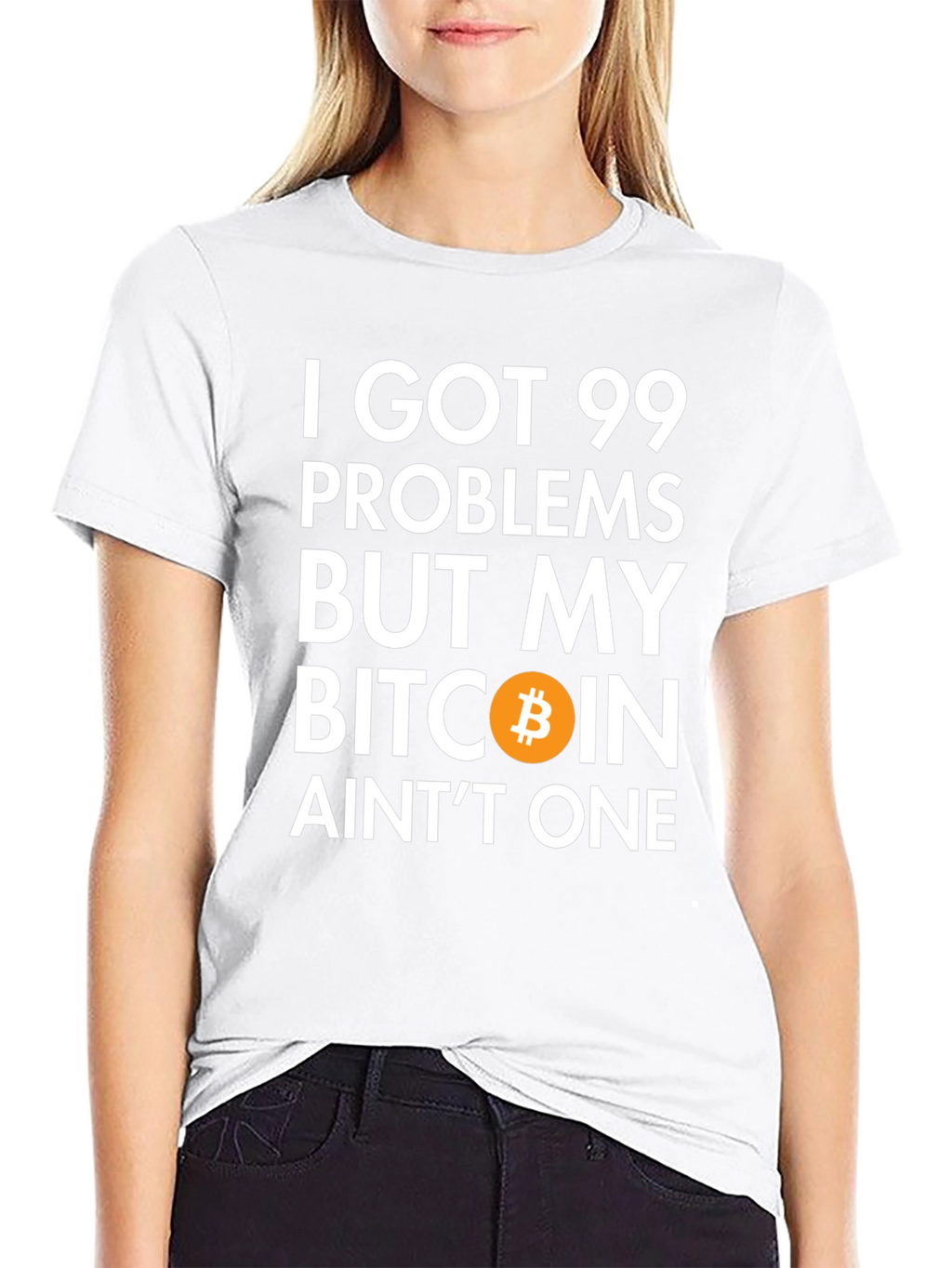 Bitcoin Crypto T-Shirt 99 Problems Funny Tee