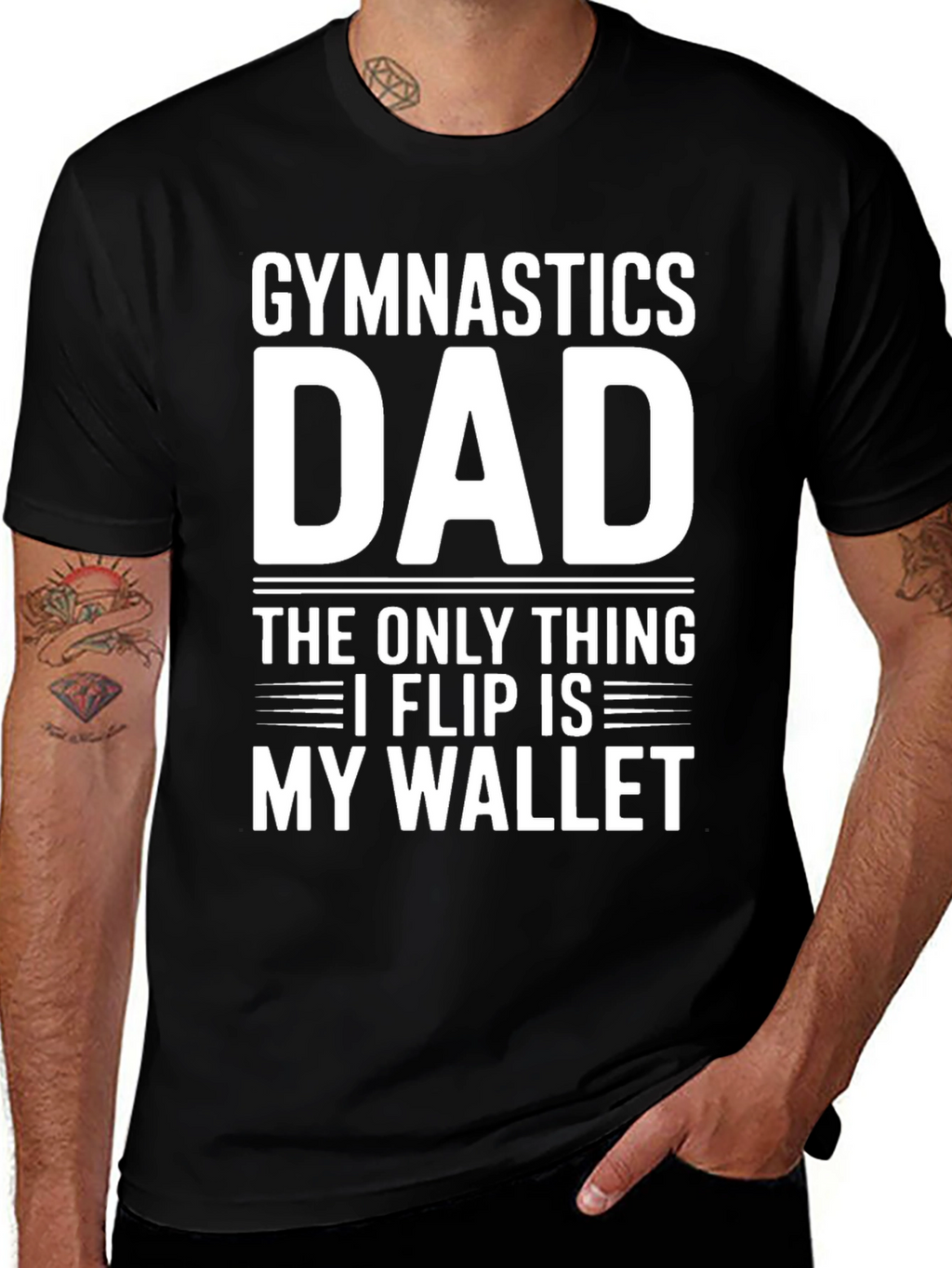 Gymnastics Dad T-Shirt - My Wallet