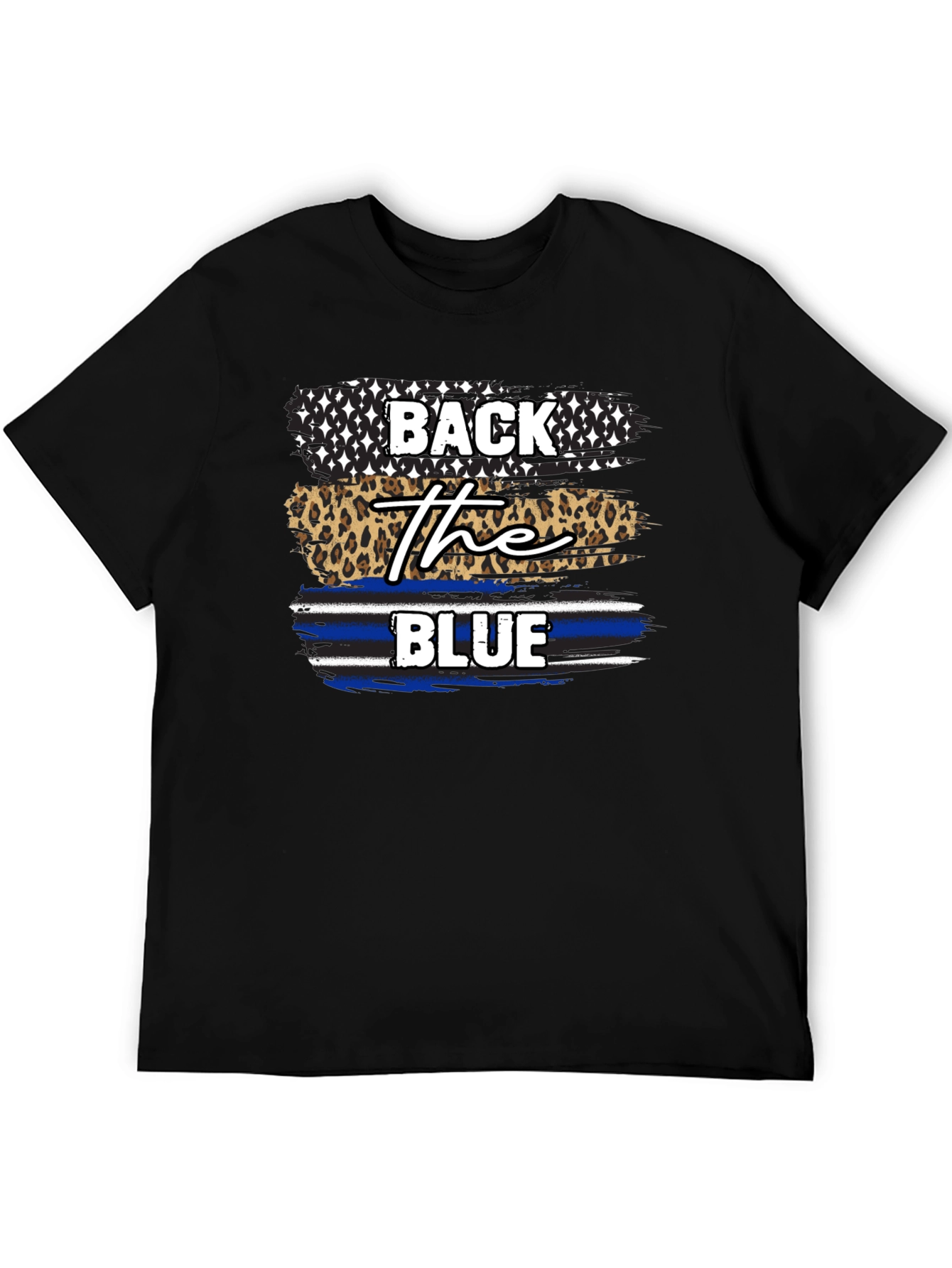 Back the Blue T-Shirt - Police Support Graphic Tee