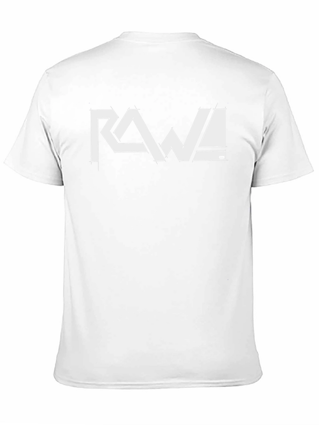 Black RAW! Graphic Tee - Cool Casual Style