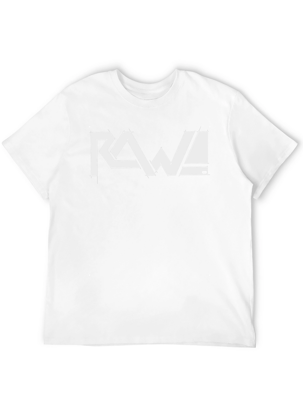 Black RAW! Graphic Tee - Cool Casual Style