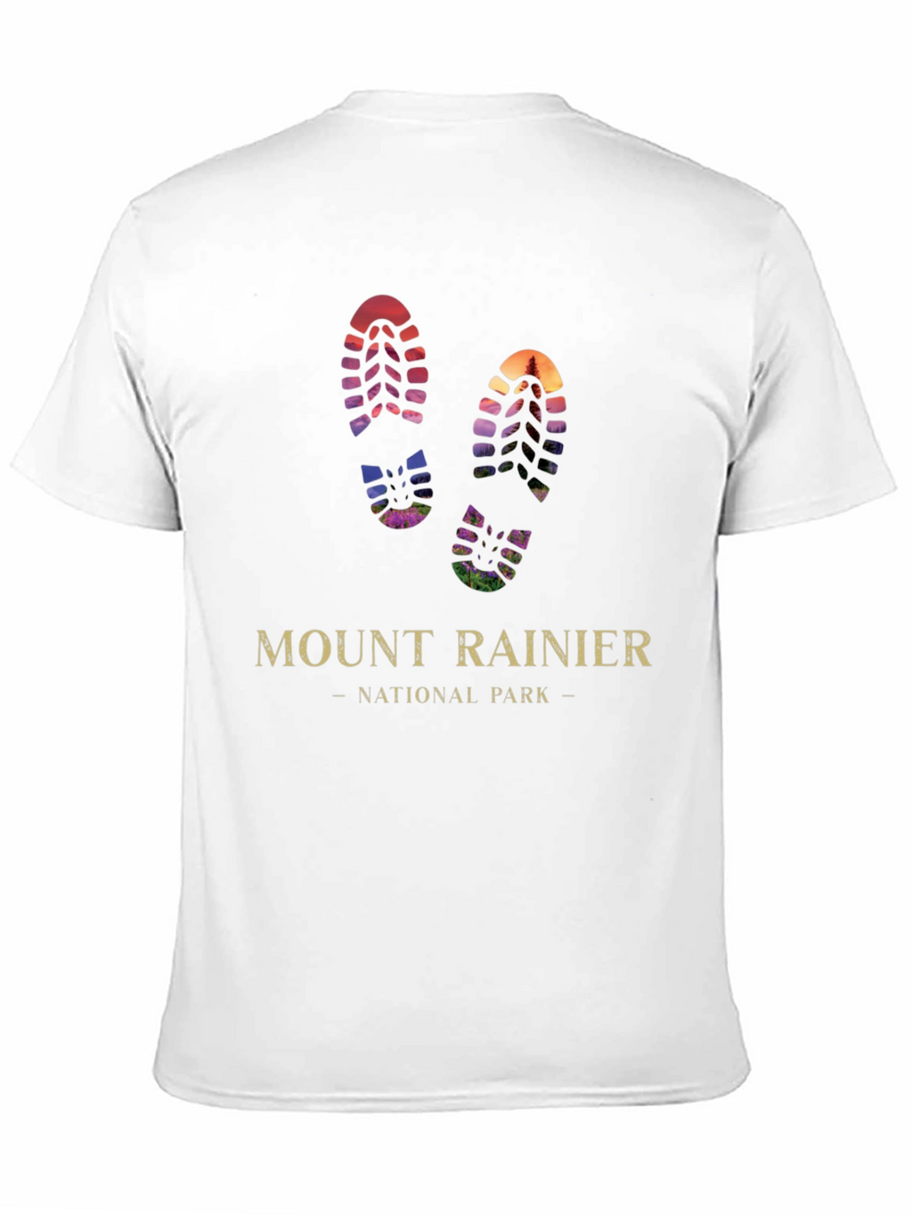 Mount Rainier National Park Hiking T-Shirt
