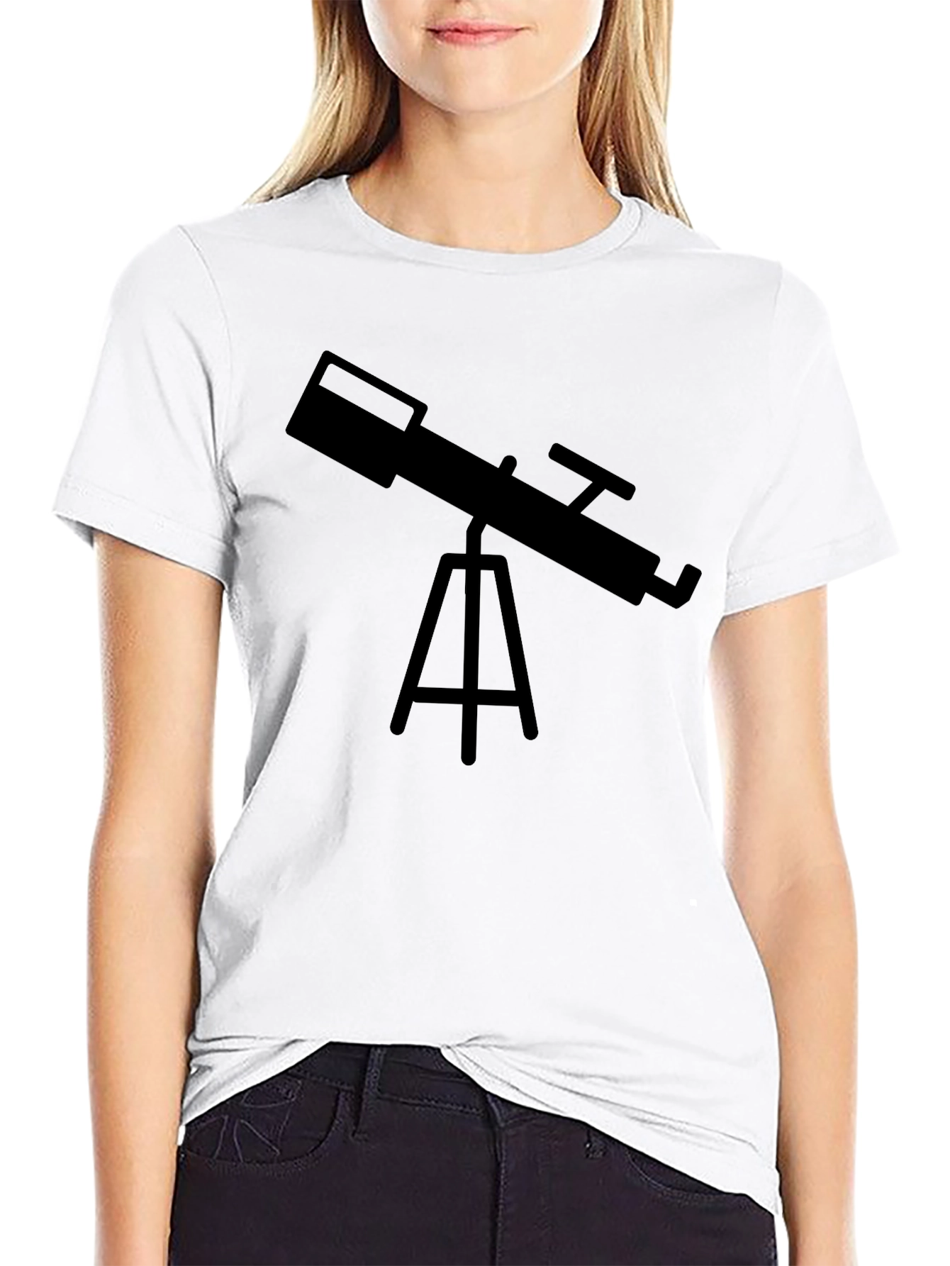 Telescope Graphic T-Shirt - Stargazers Tee