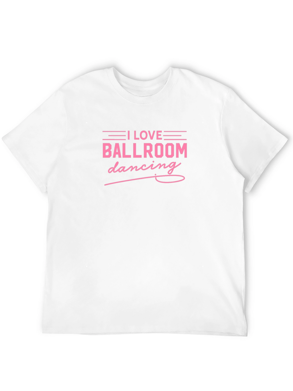 I Love Ballroom Dancing Black T-Shirt