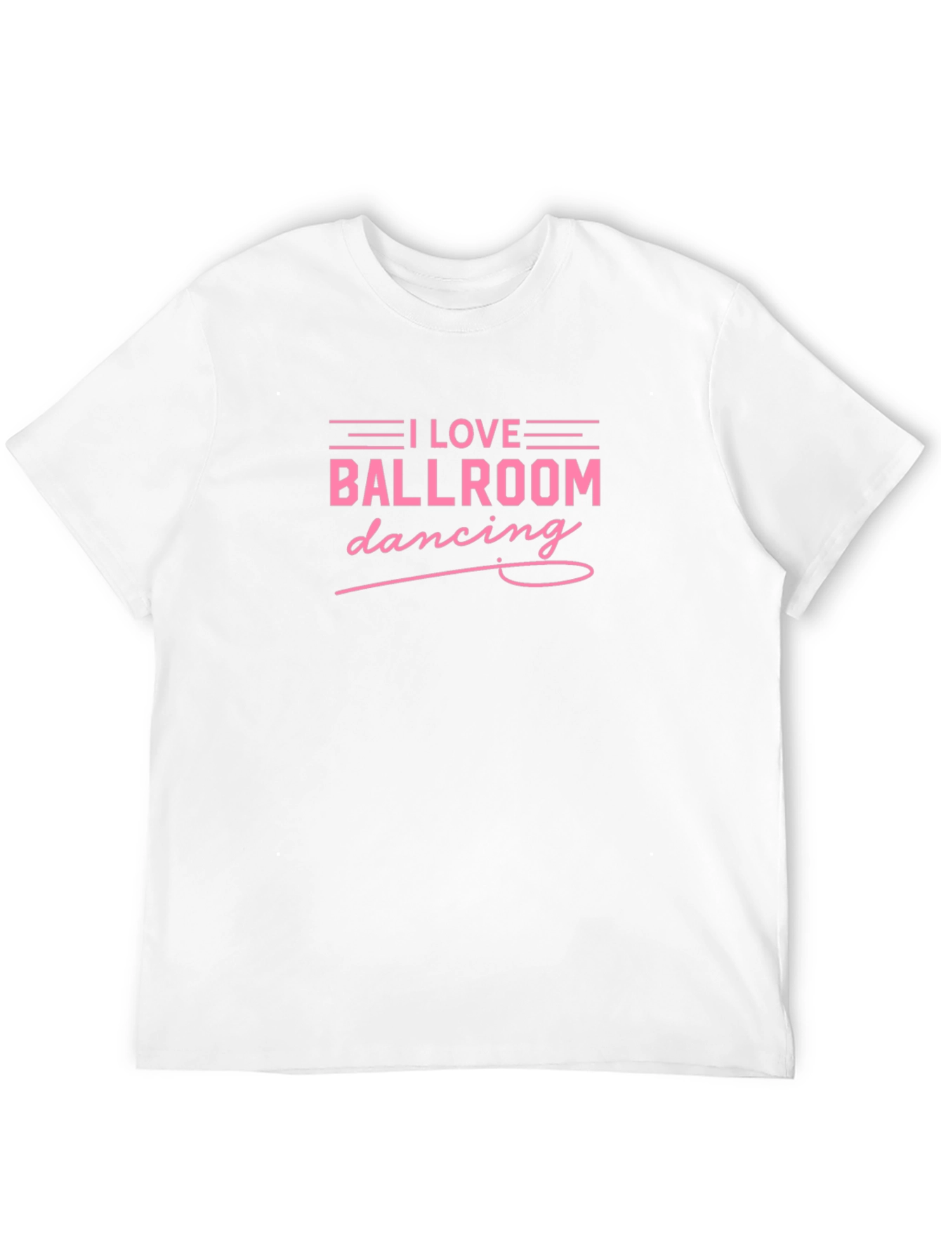I Love Ballroom Dancing Black T-Shirt
