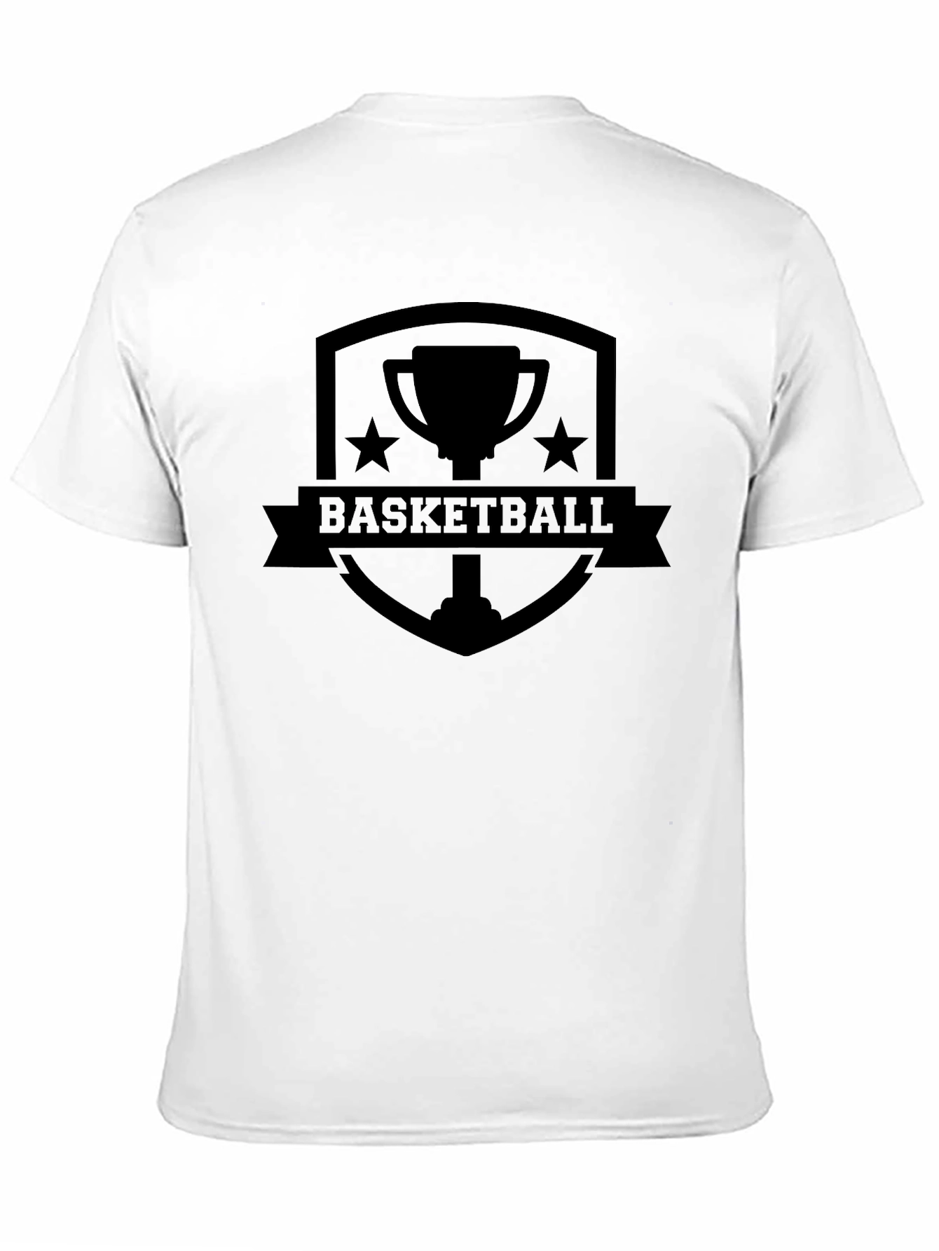 Basketball Champion Graphic Tee - Black