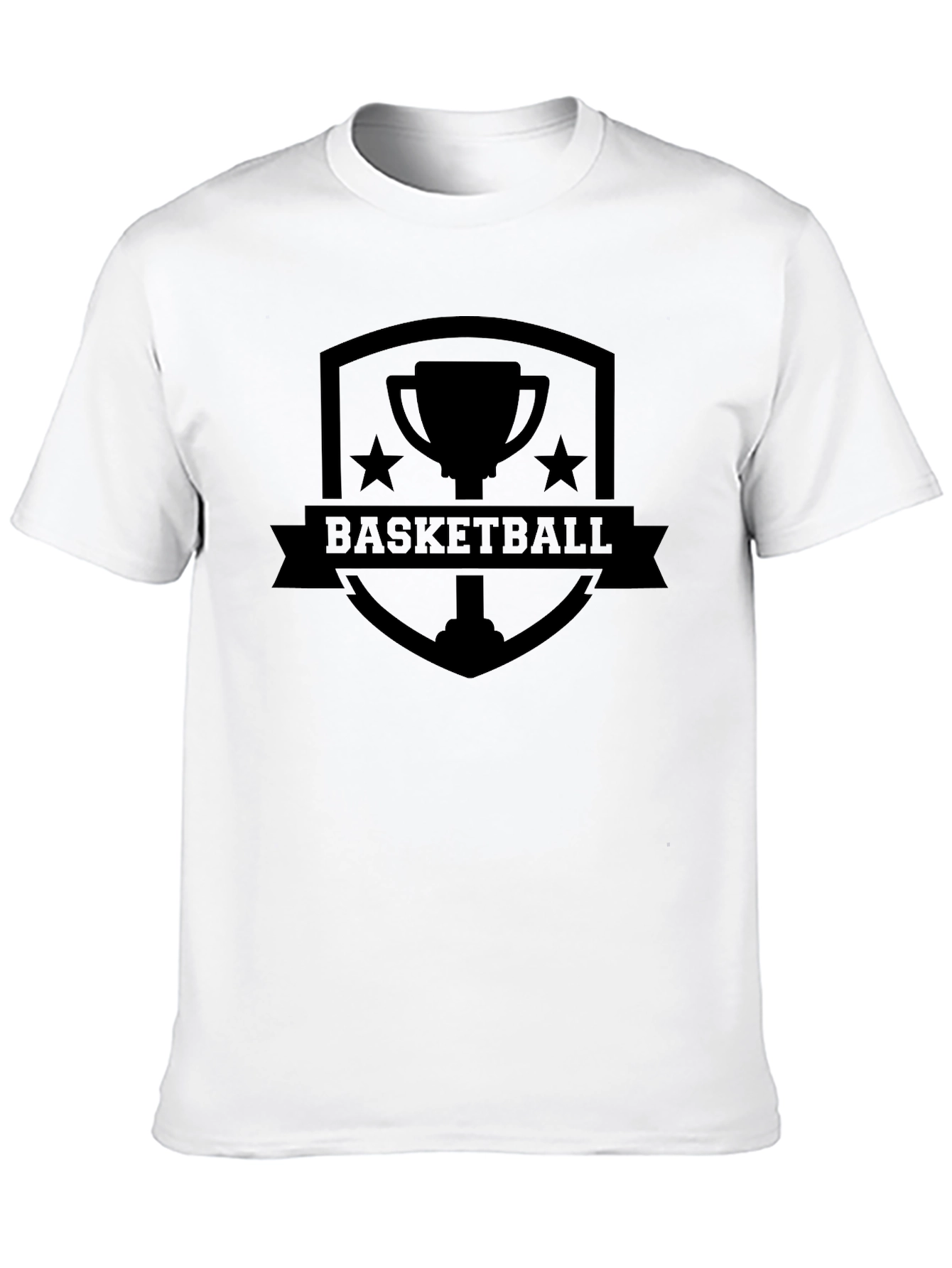 Basketball Champion Graphic Tee - Black
