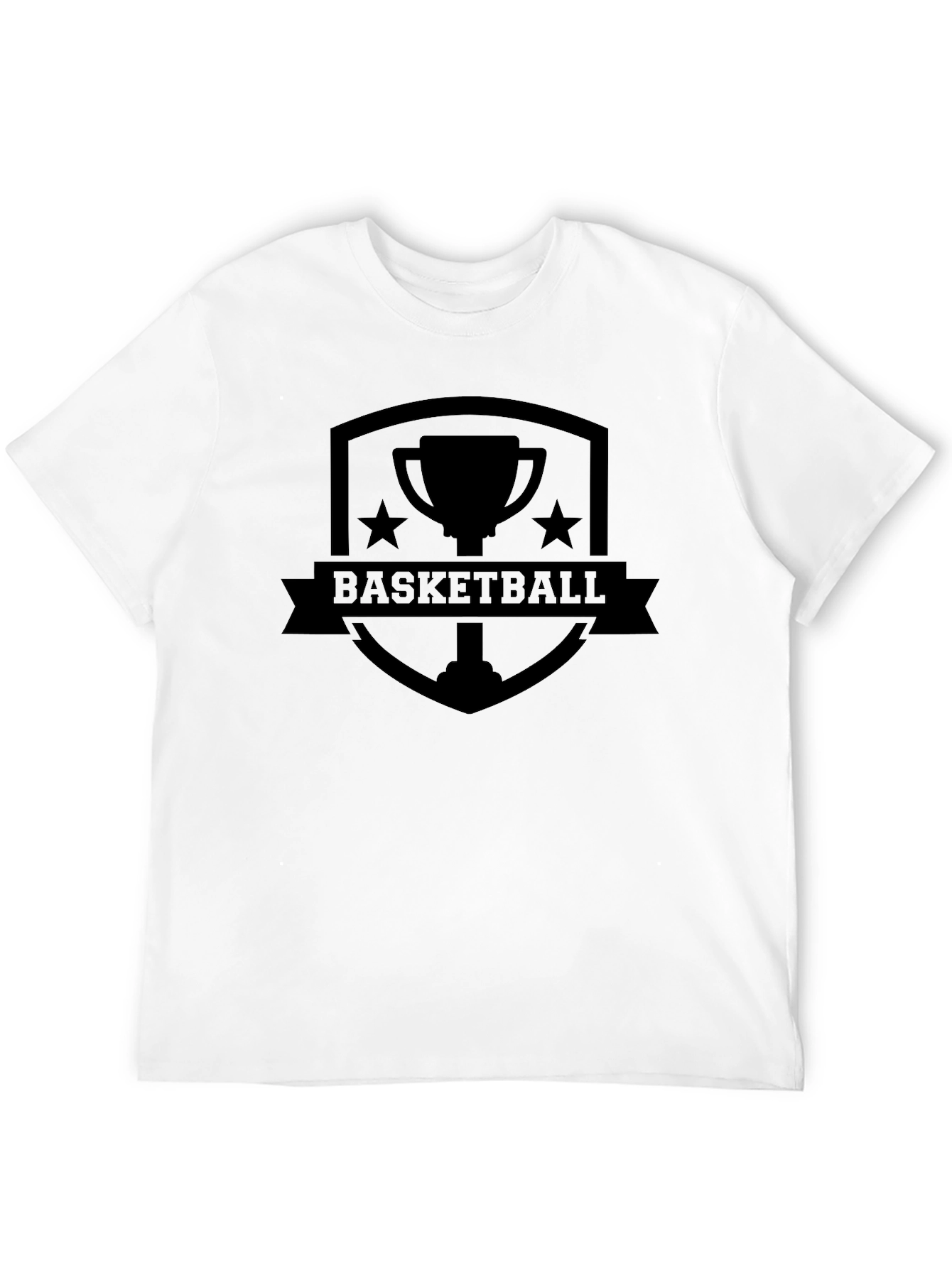 Basketball Champion Graphic Tee - Black