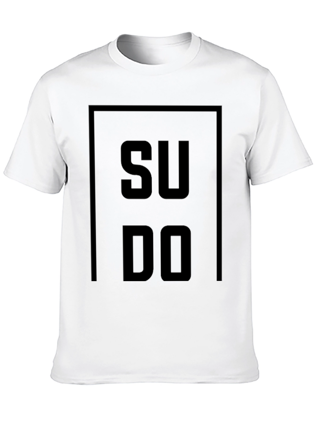 Sudo Black T-Shirt - Programmer Humor Tee