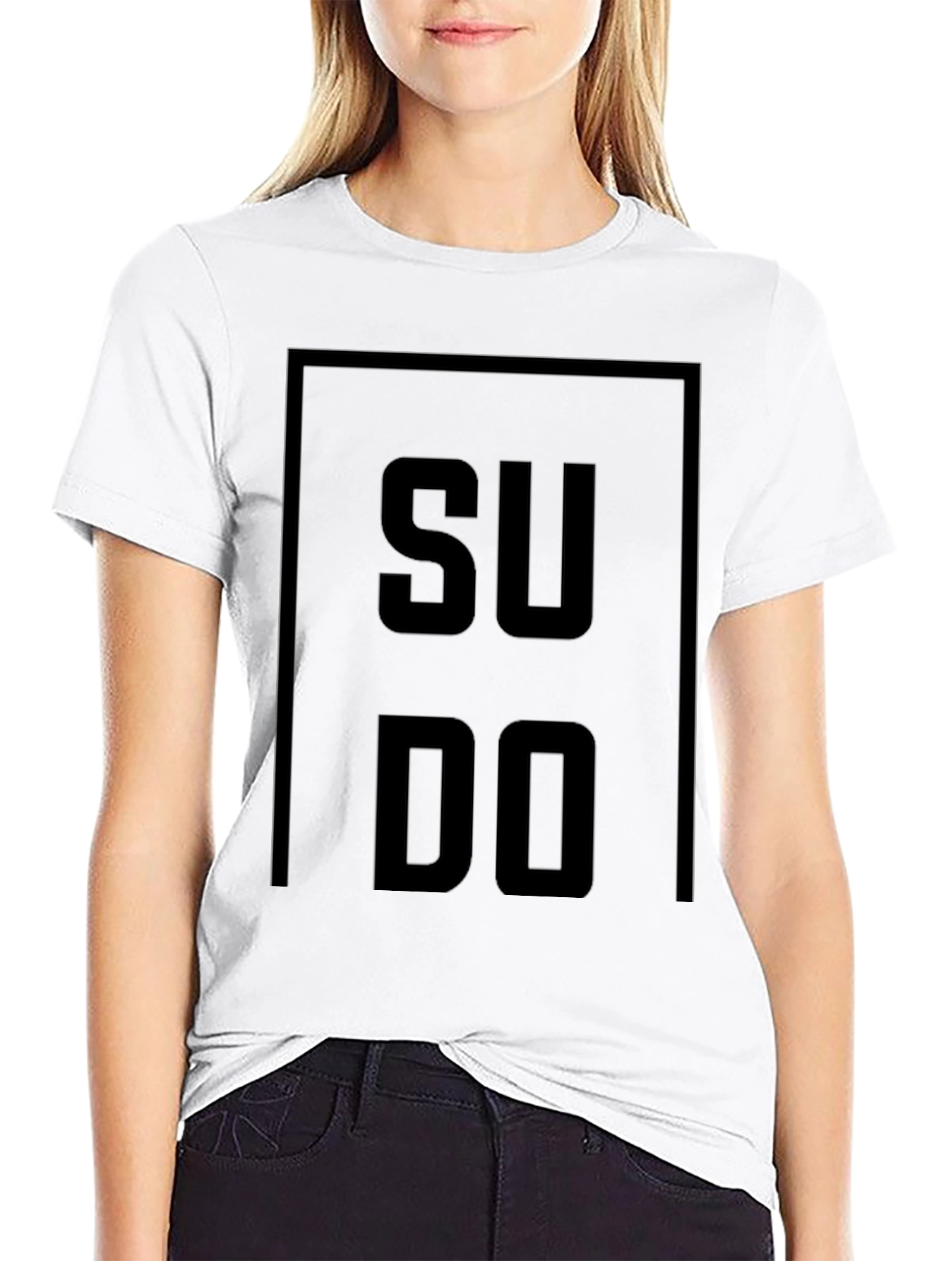 Sudo Black T-Shirt - Programmer Humor Tee
