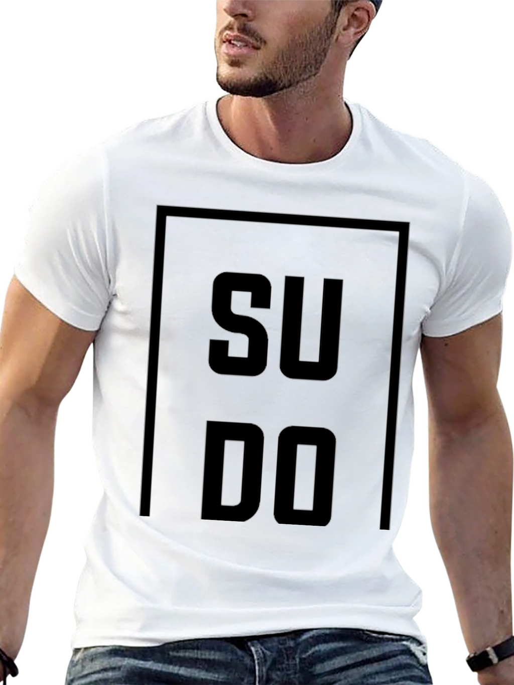Sudo Black T-Shirt - Programmer Humor Tee