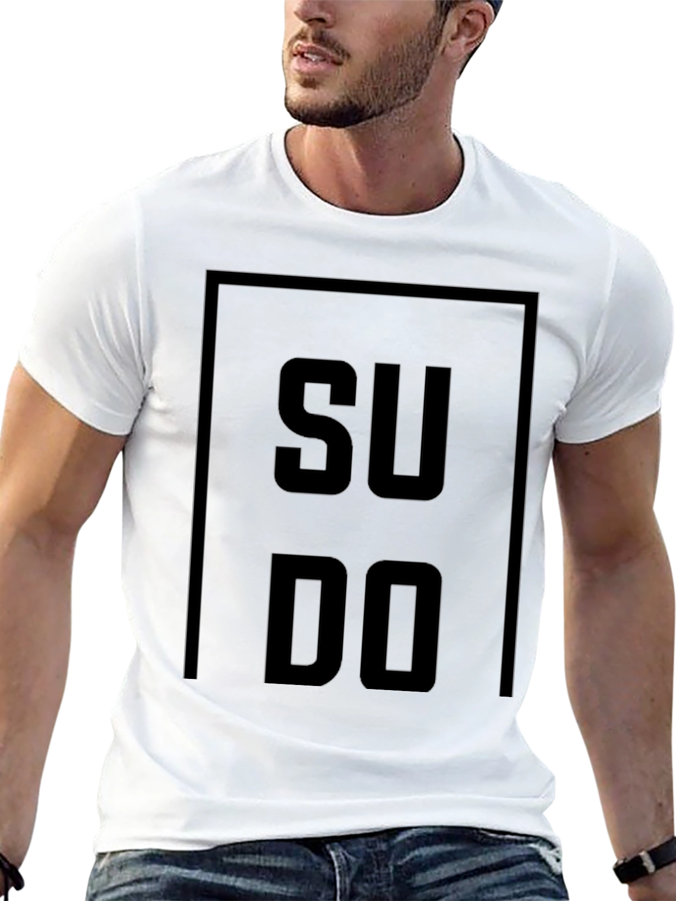 Sudo Black T-Shirt - Programmer Humor Tee