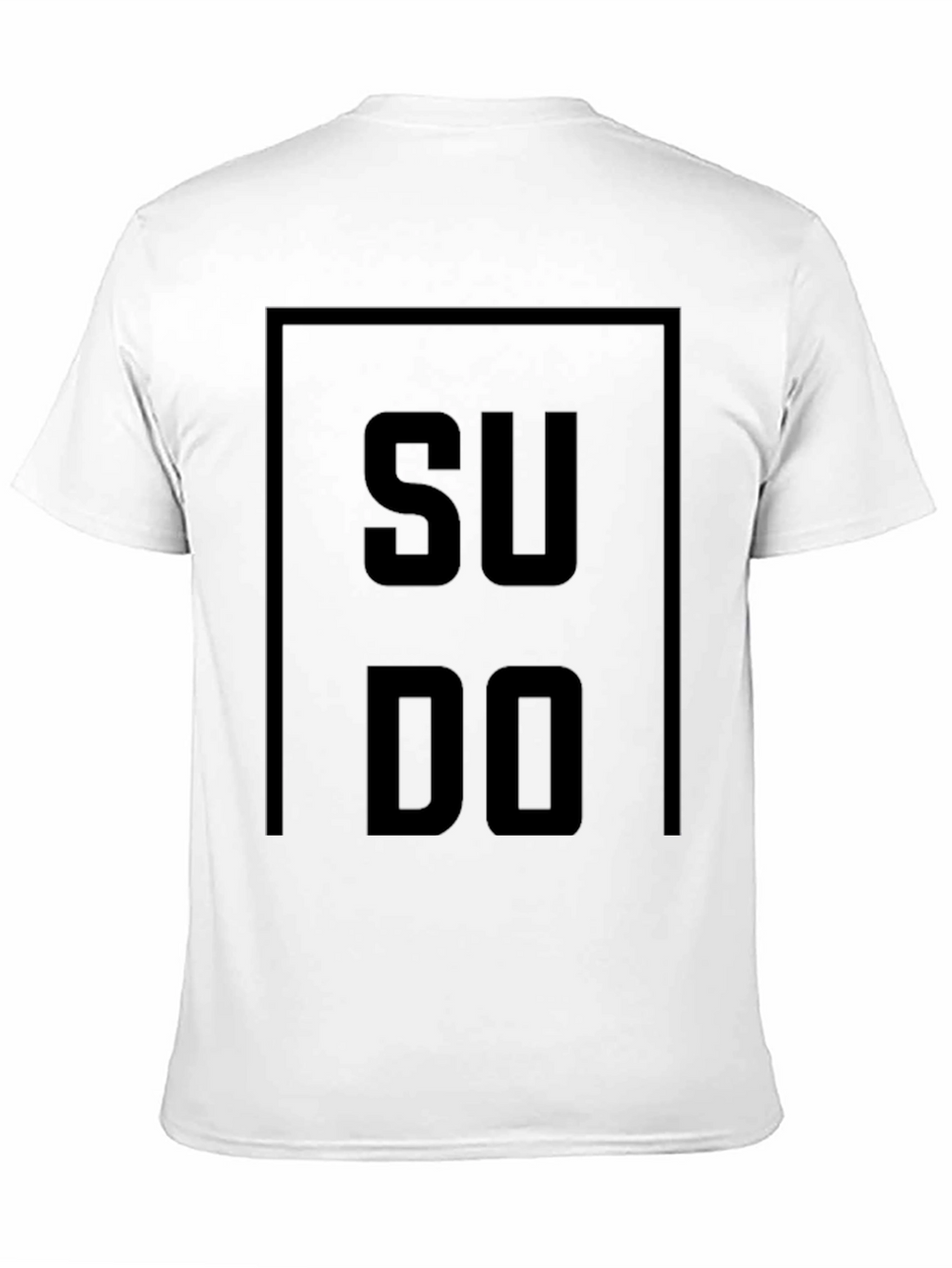 Sudo Black T-Shirt - Programmer Humor Tee