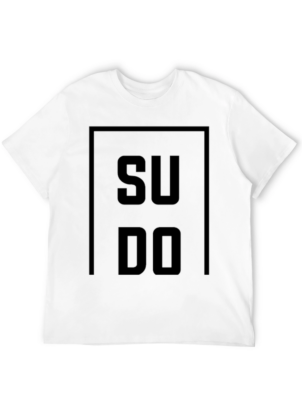 Sudo Black T-Shirt - Programmer Humor Tee