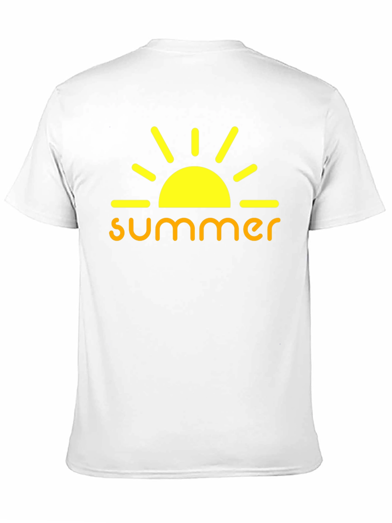 Summer Sun Graphic Tee - Mens Black T-Shirt