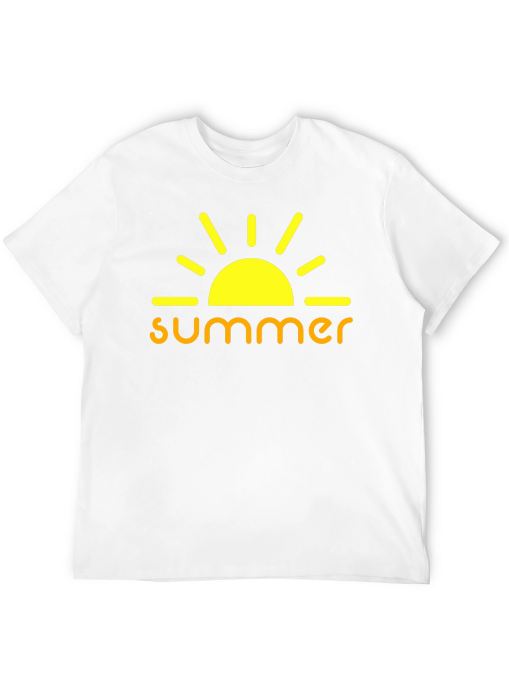 Summer Sun Graphic Tee - Mens Black T-Shirt