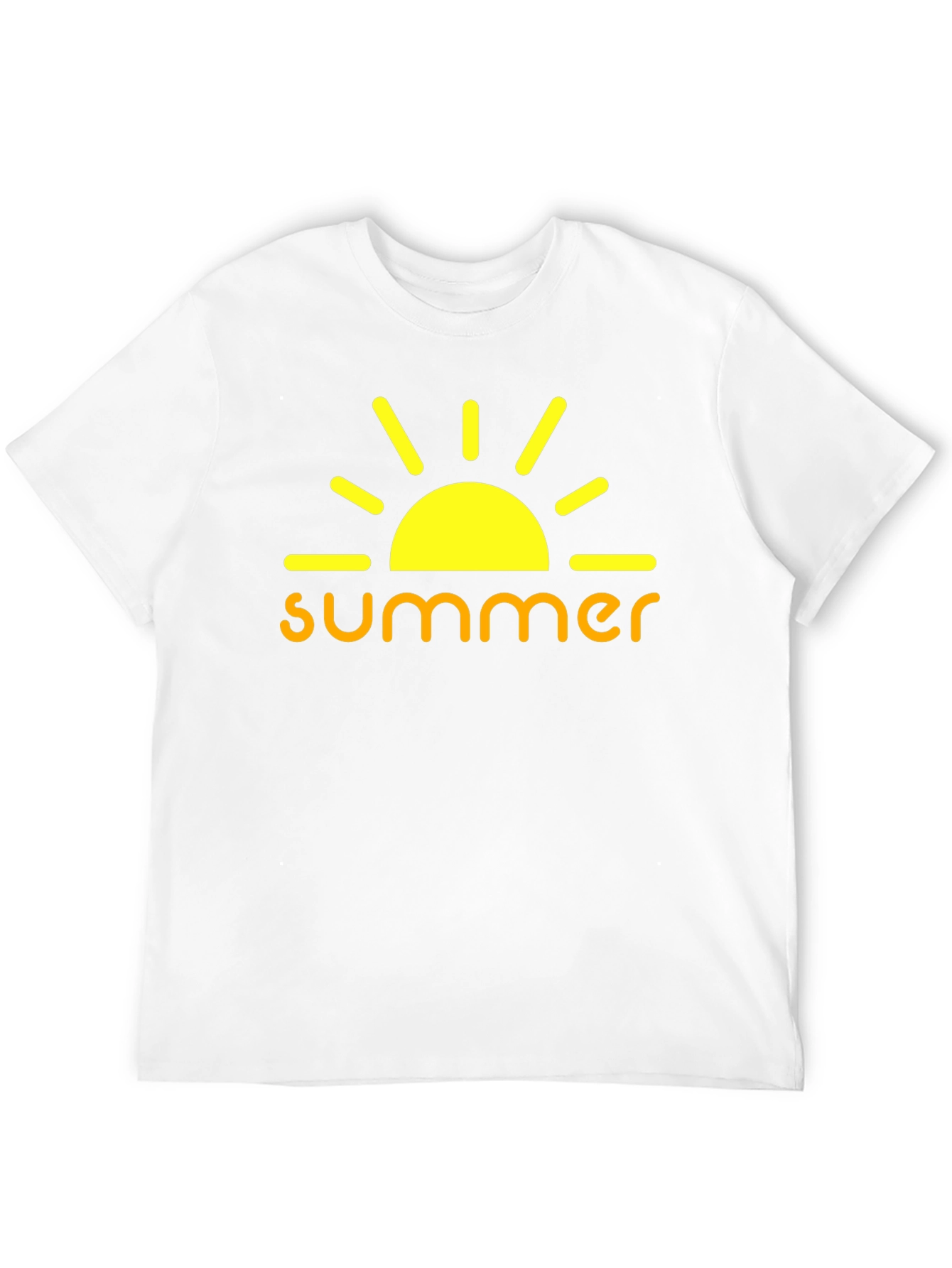 Summer Sun Graphic Tee - Mens Black T-Shirt
