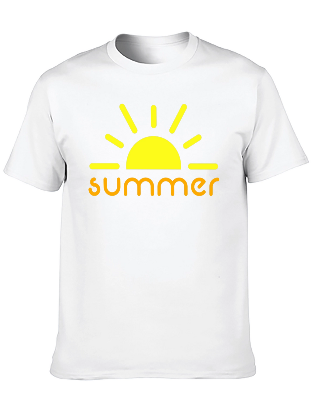 Summer Sun Graphic Tee - Mens Black T-Shirt