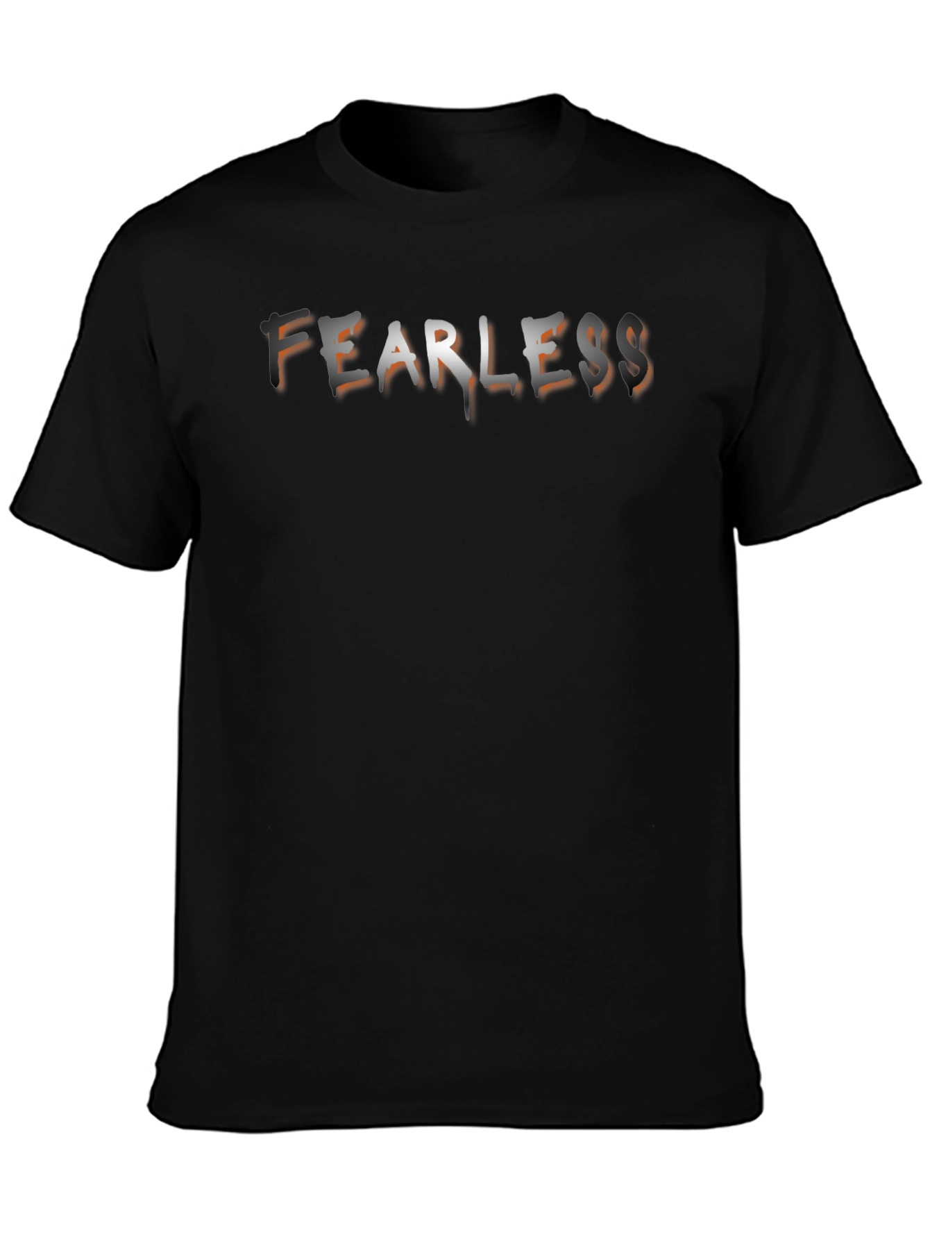 Fearless Graphic Tee - Mens Black T-Shirt