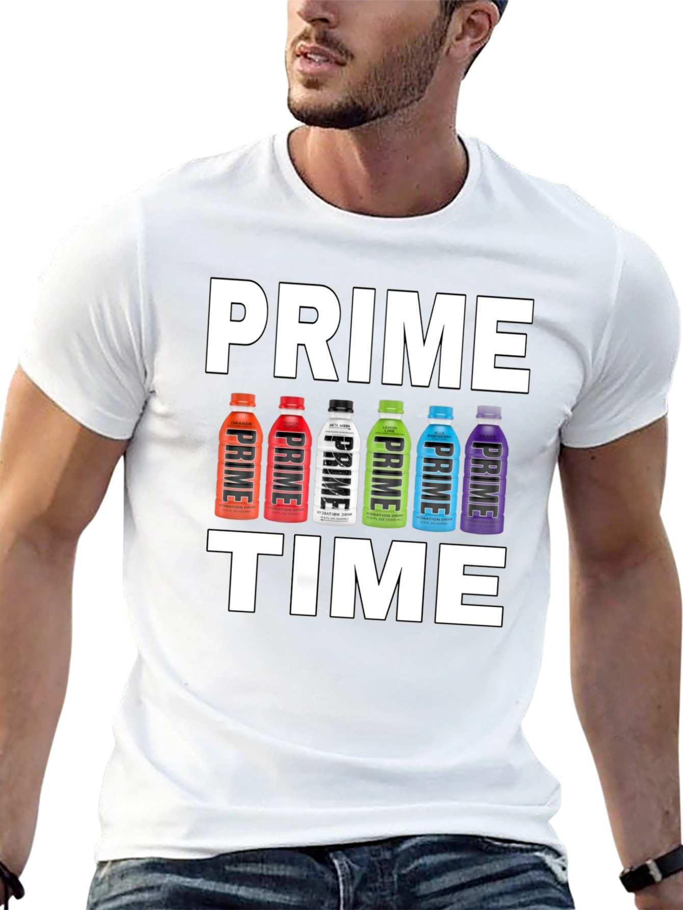Prime Time Graphic T-Shirt - Hydration Drink Tee