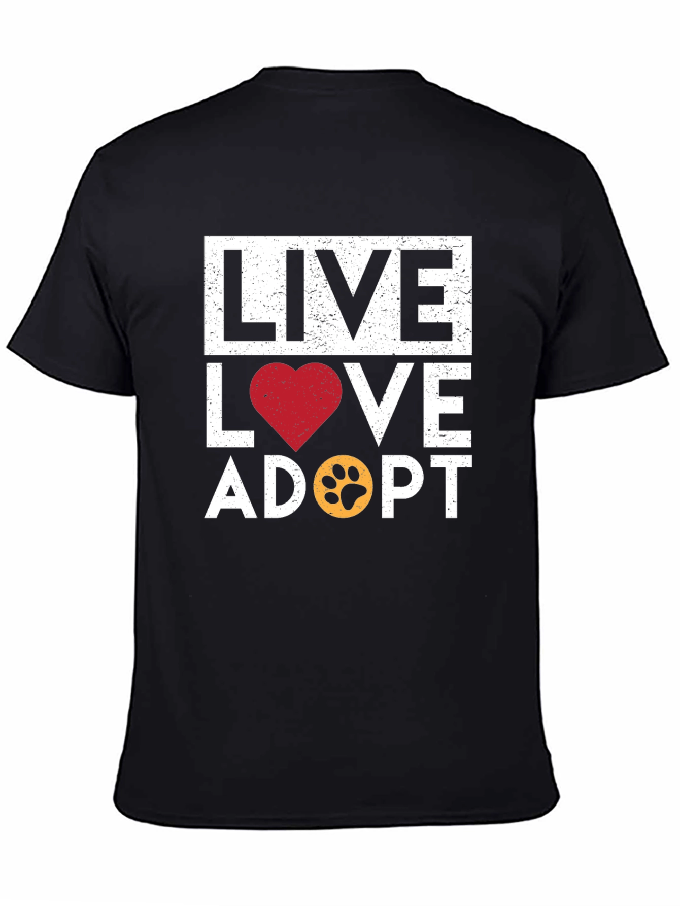 Live Love Adopt Graphic Tee