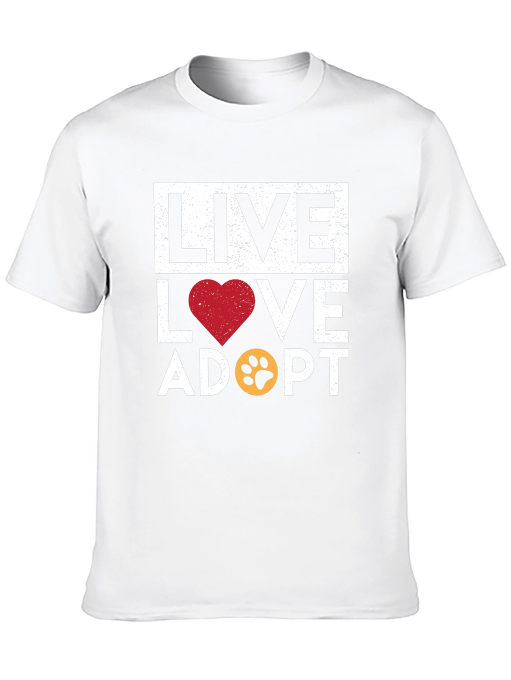 Live Love Adopt Graphic Tee