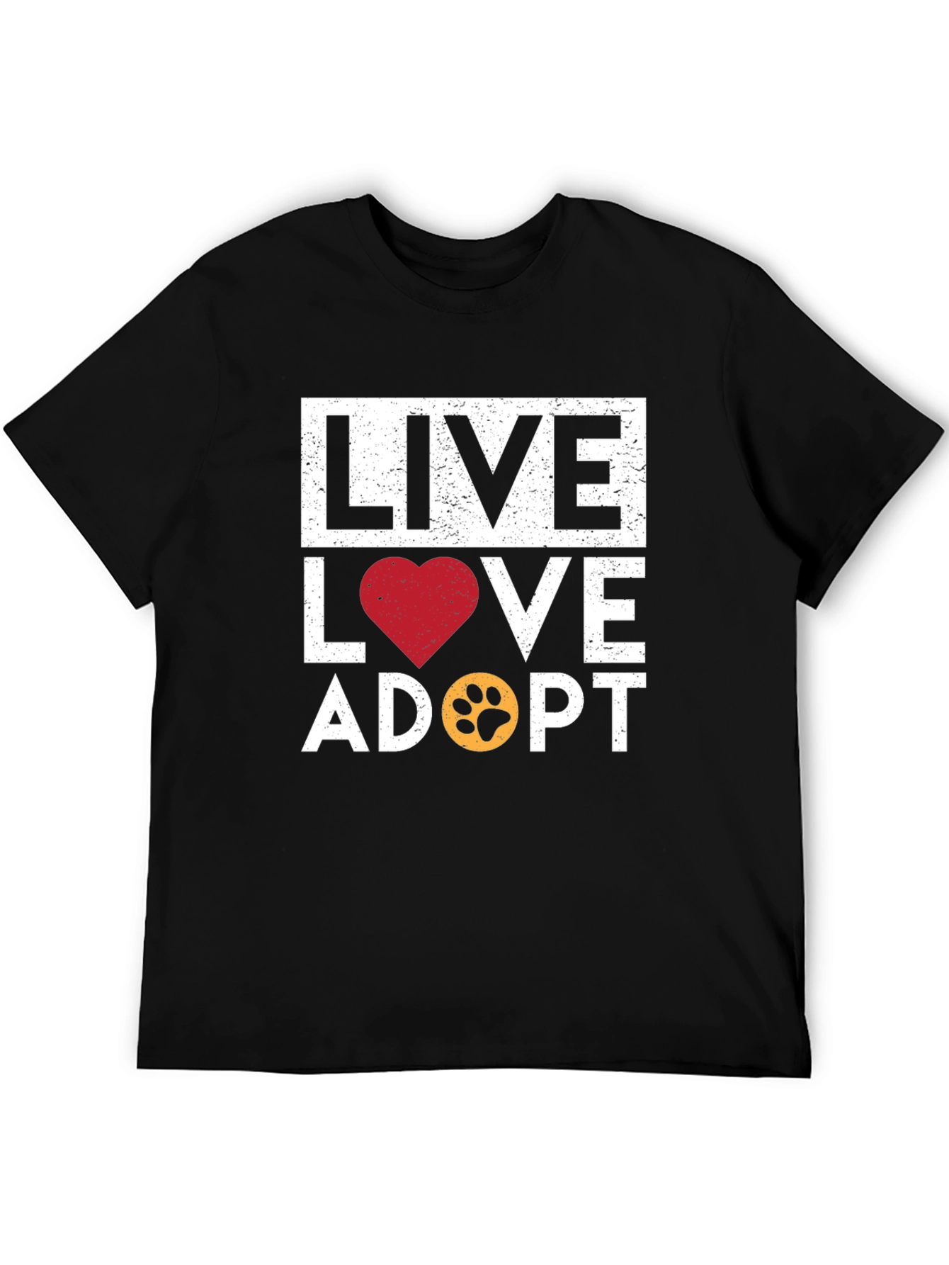 Live Love Adopt Graphic Tee