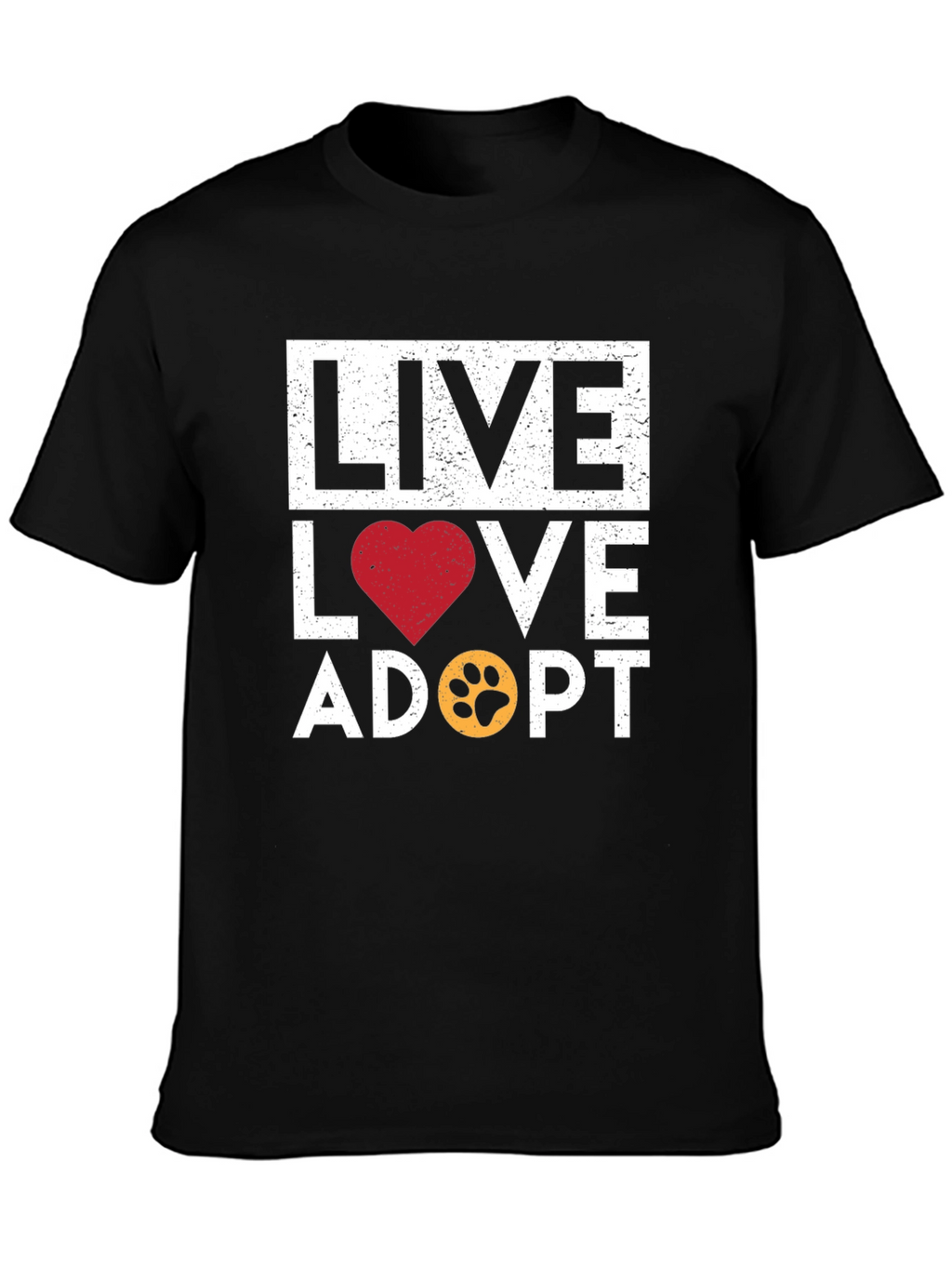 Live Love Adopt Graphic Tee