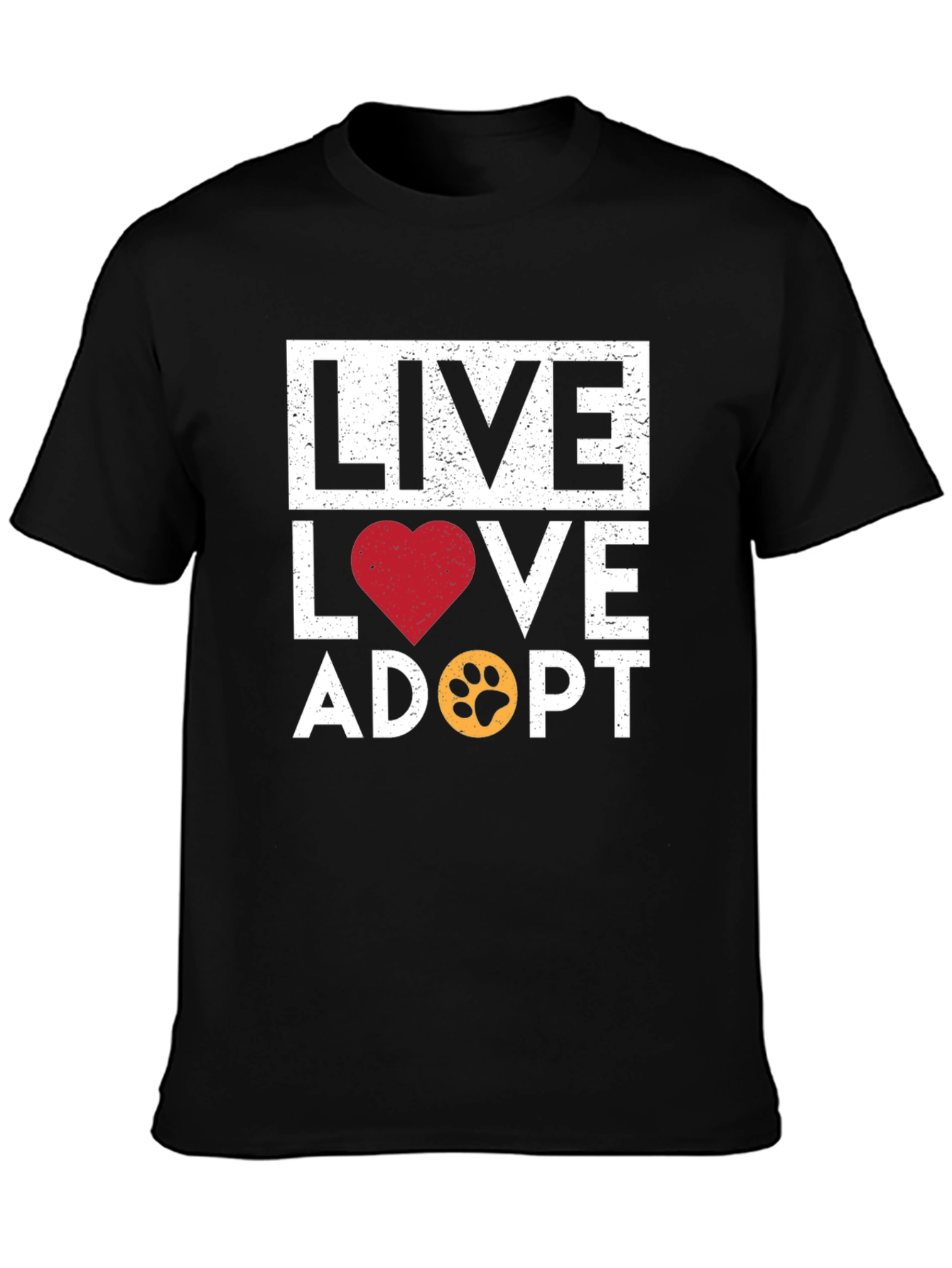 Live Love Adopt Graphic Tee